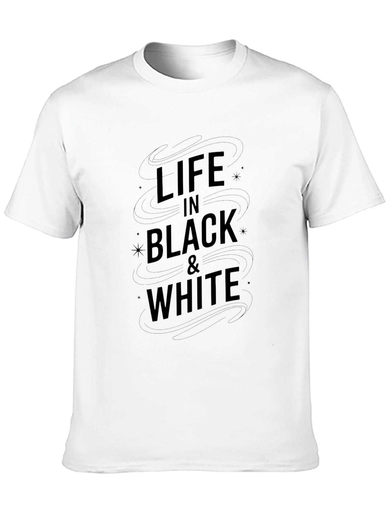 Black Life in Black & White Graphic Tee view 10