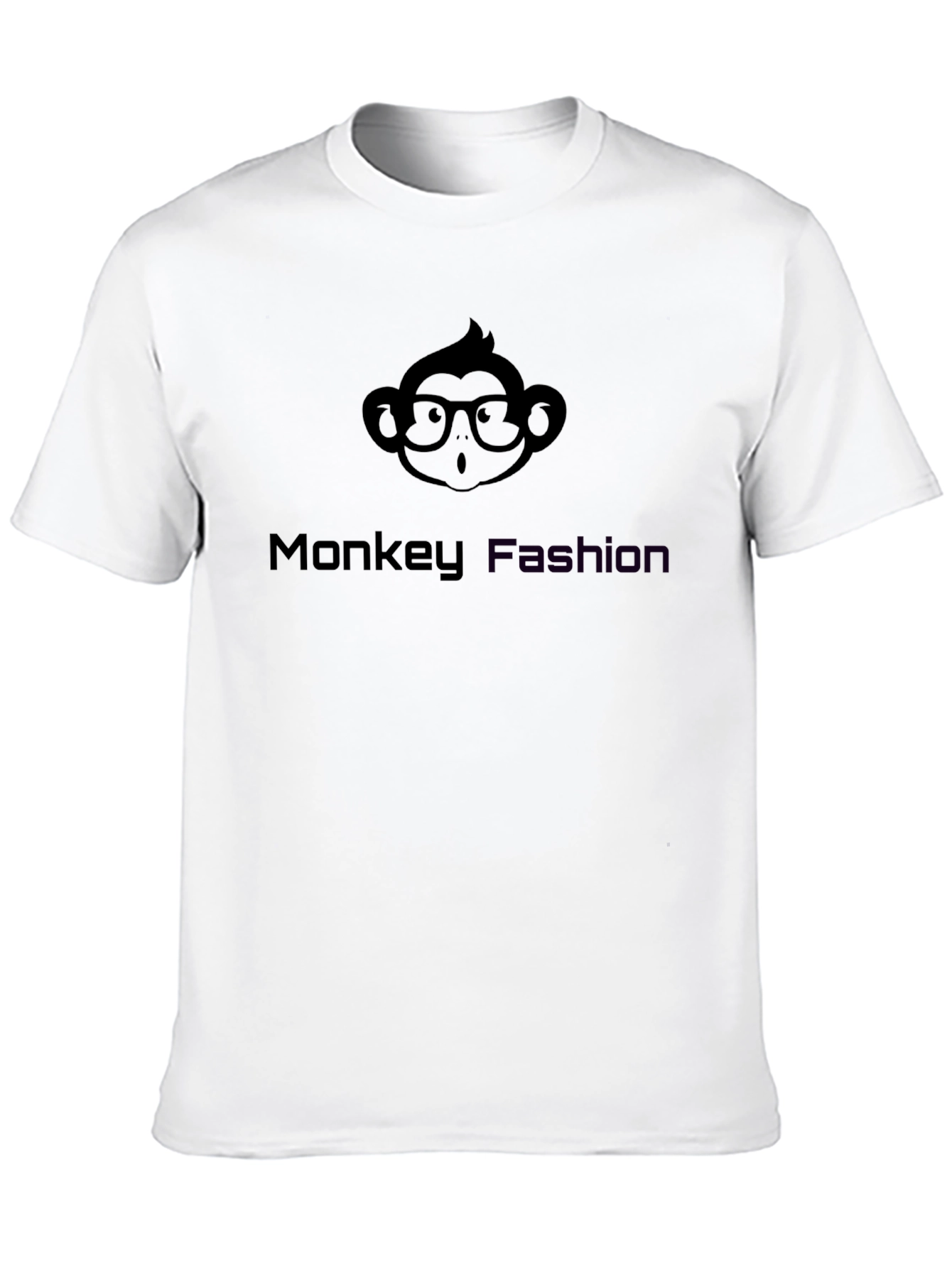 Black Monkey Fashion Graphic Tee - Black view 10