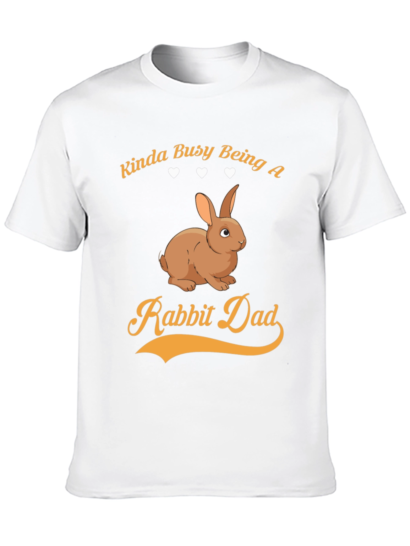 Black Rabbit Dad Graphic Tee - Kinda Busy T-Shirt view 10