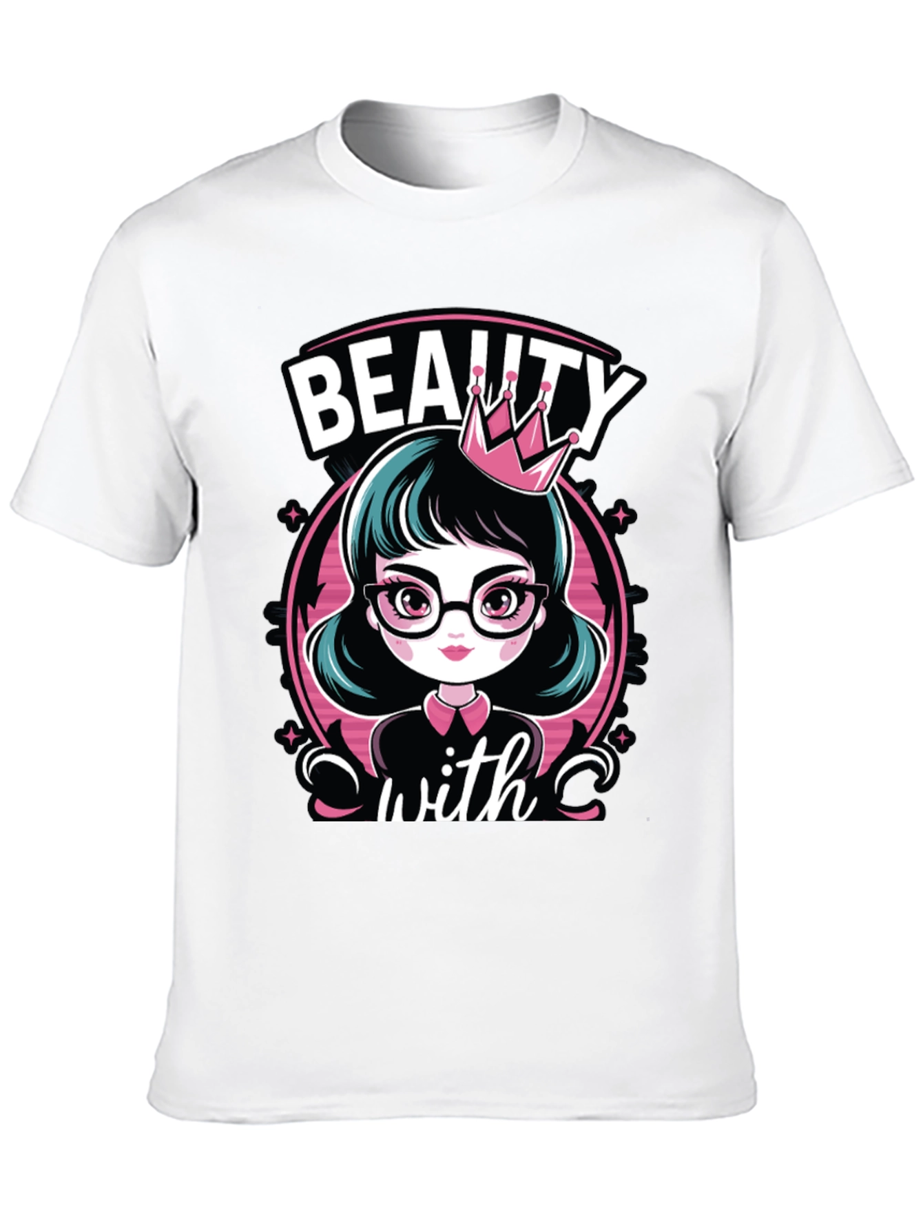 Beauty With Crown T-Shirt - 10