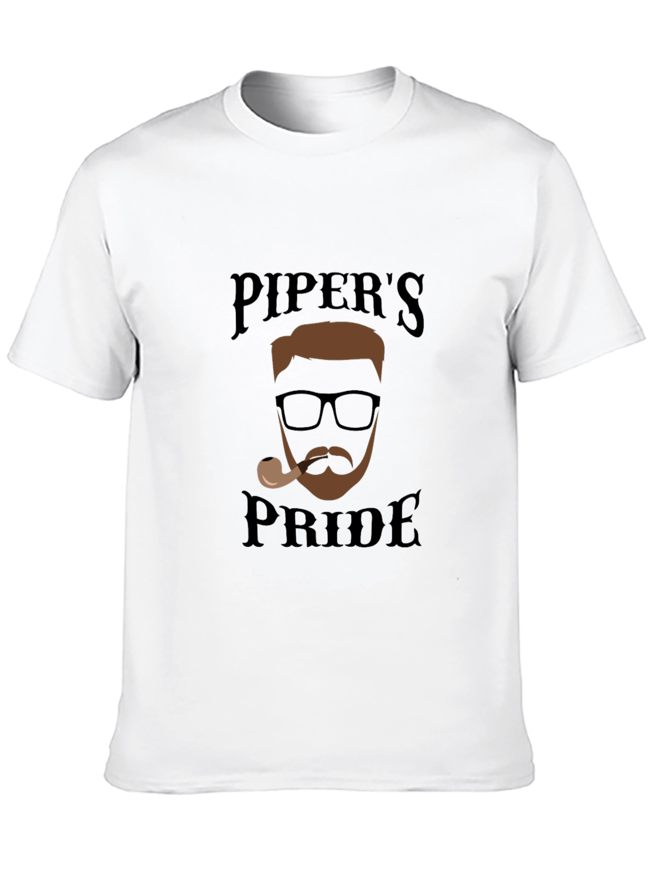 Black Piper's Pride Black Graphic T-Shirt view 10