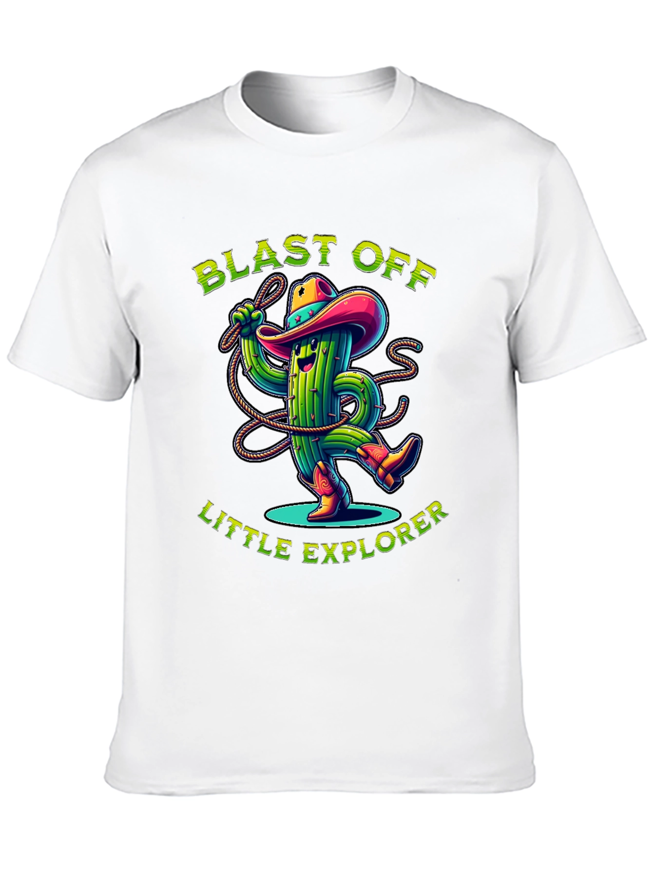 Black Blast Off Little Explorer T-Shirt view 10