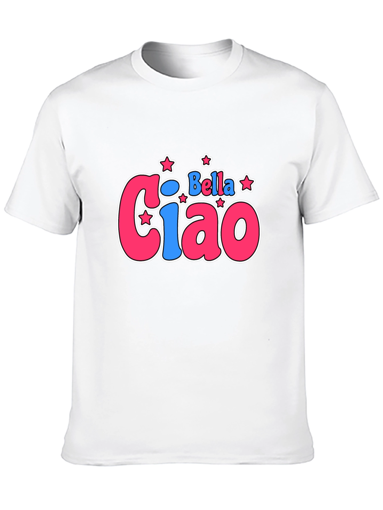 Bella Ciao Graphic T-Shirt - Black Cotton Tee - 10