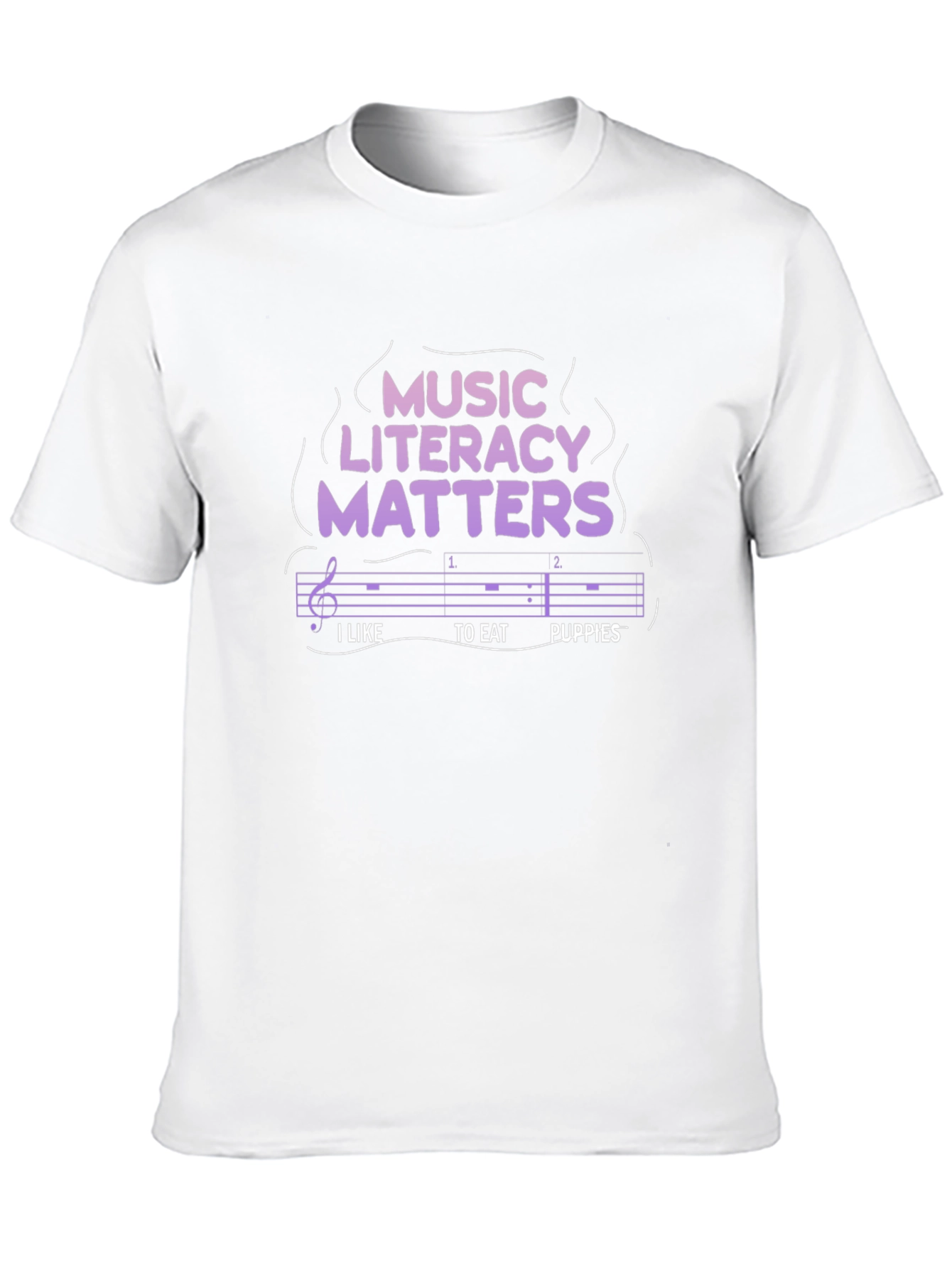 Black Music Literacy Matters Graphic Tee view 10