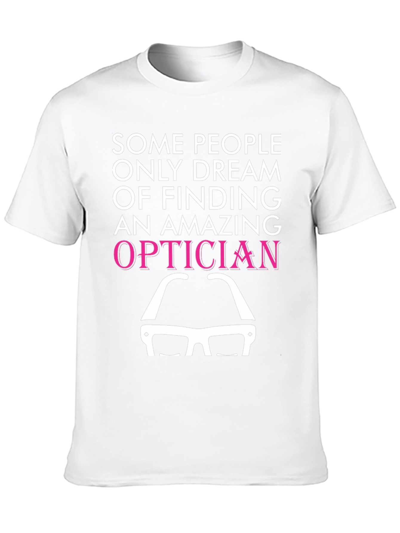 Black Amazing Optician T-Shirt, Funny Eye Doctor Gift view 10