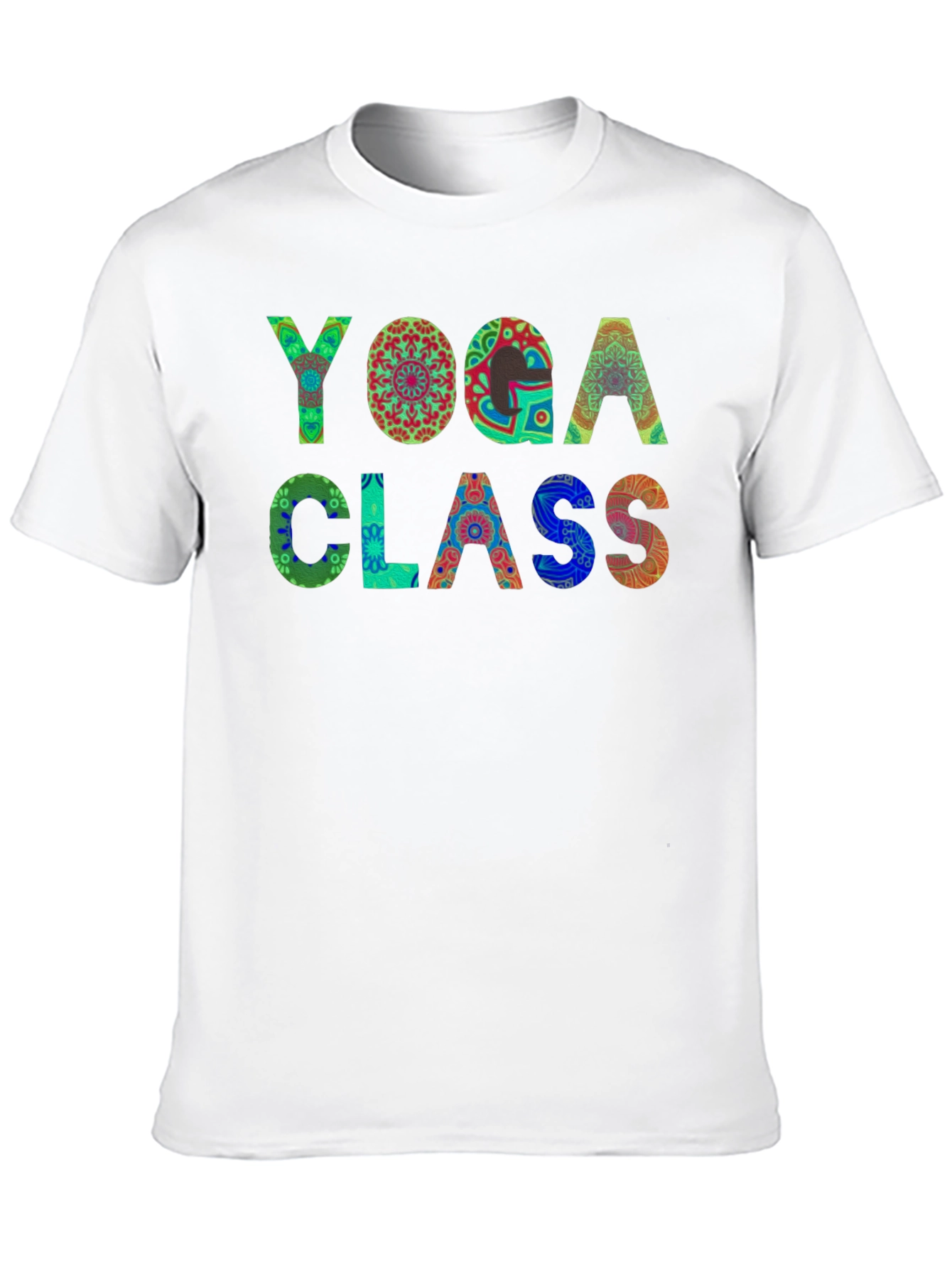Yoga Class T-Shirt - Colorful Design - 10