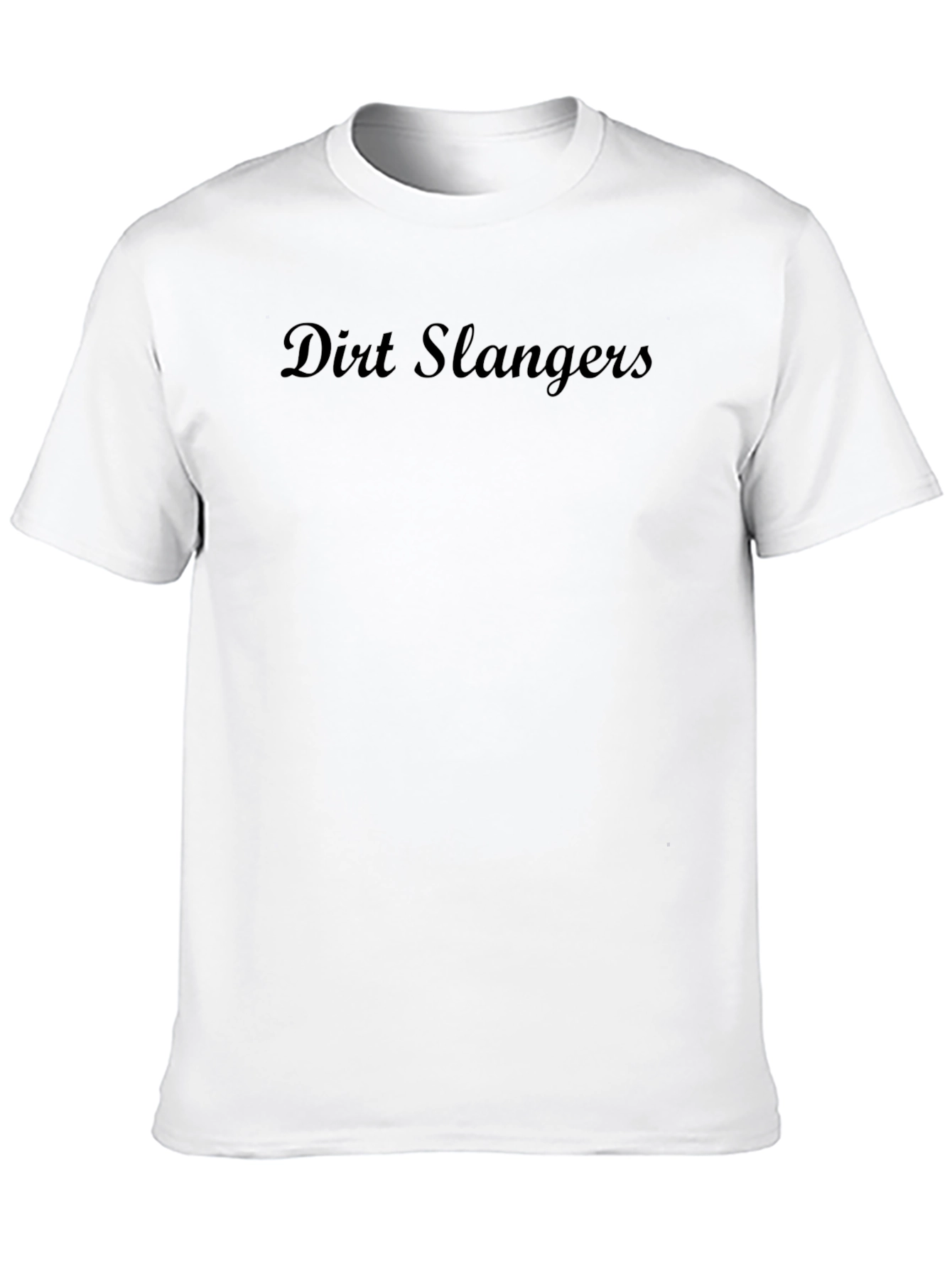 Black Dirt Slangers T-Shirt - Black Crew Neck Tee view 10