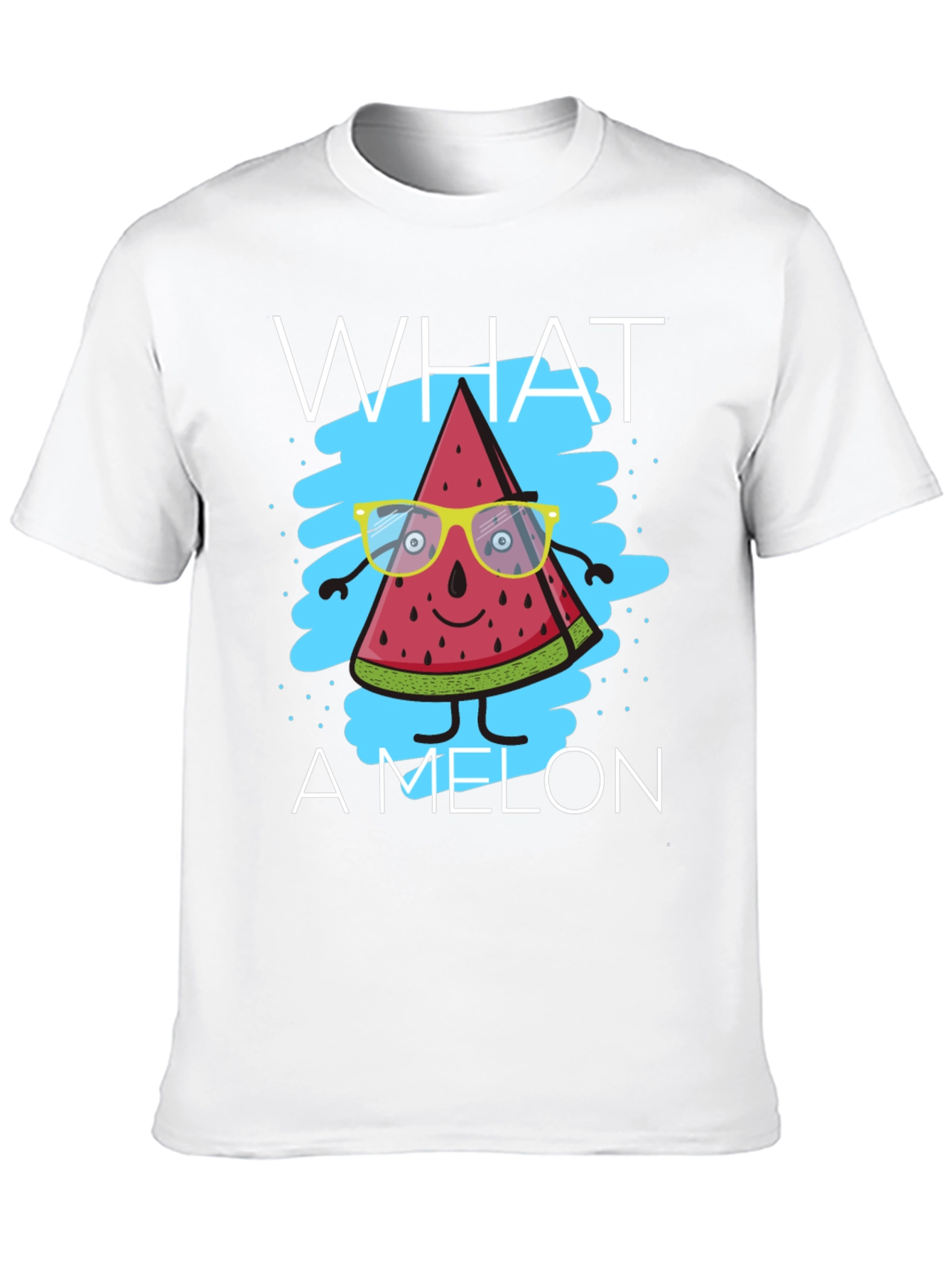 Black What A Melon Graphic T-Shirt view 10