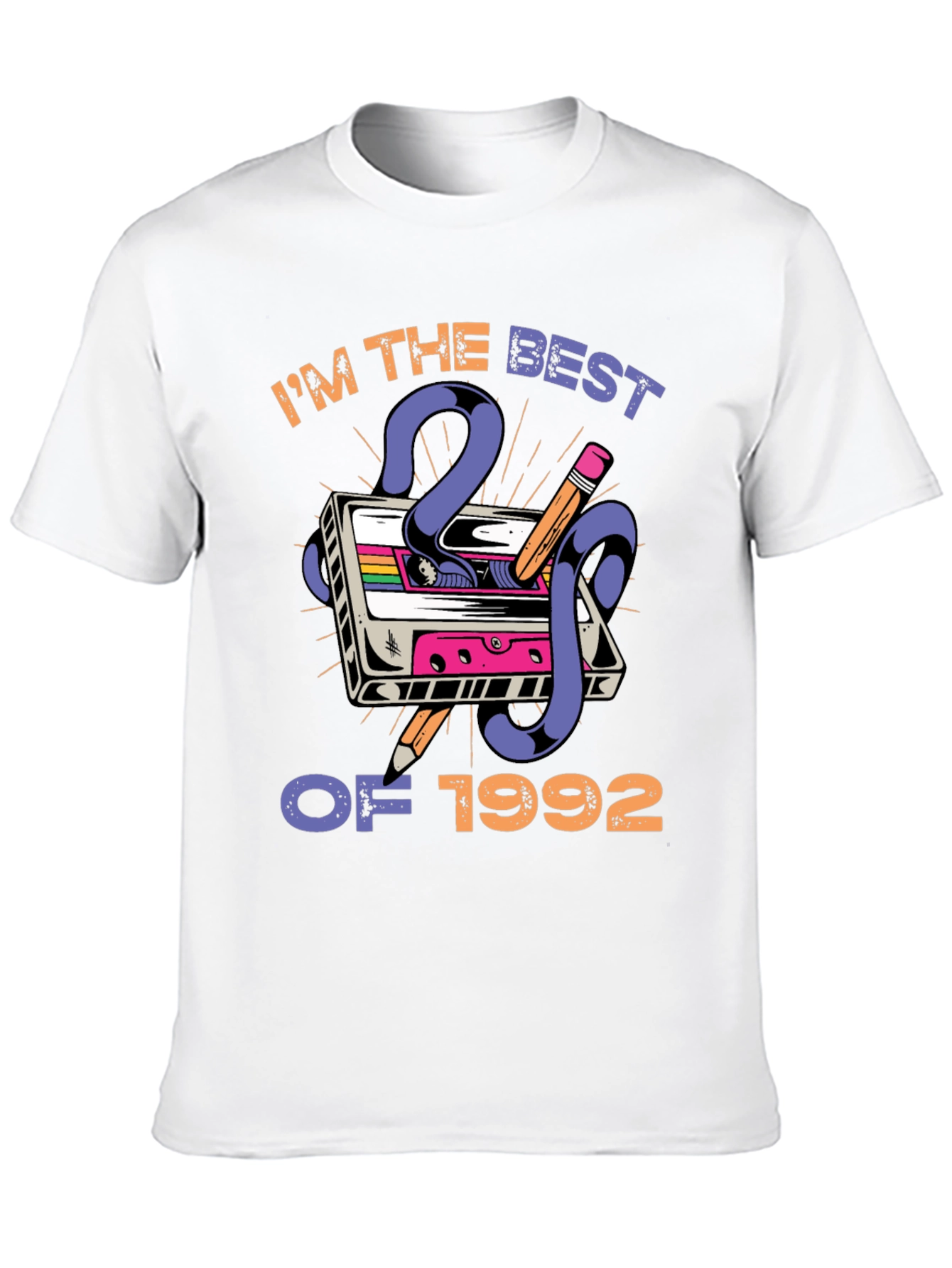Black Best of 1992 Cassette Tape Graphic Tee view 10