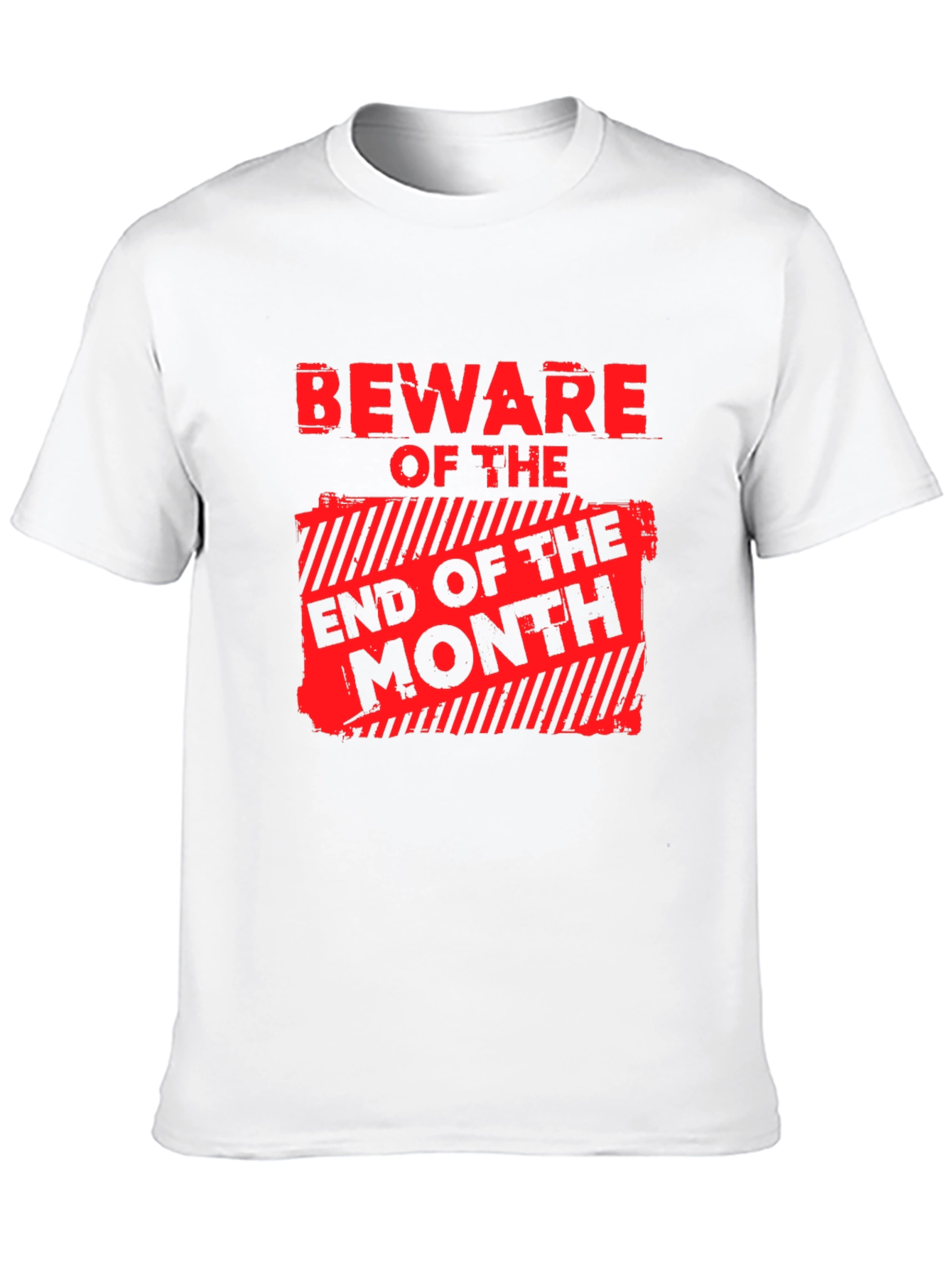 Black Beware End of Month Graphic T-Shirt view 10