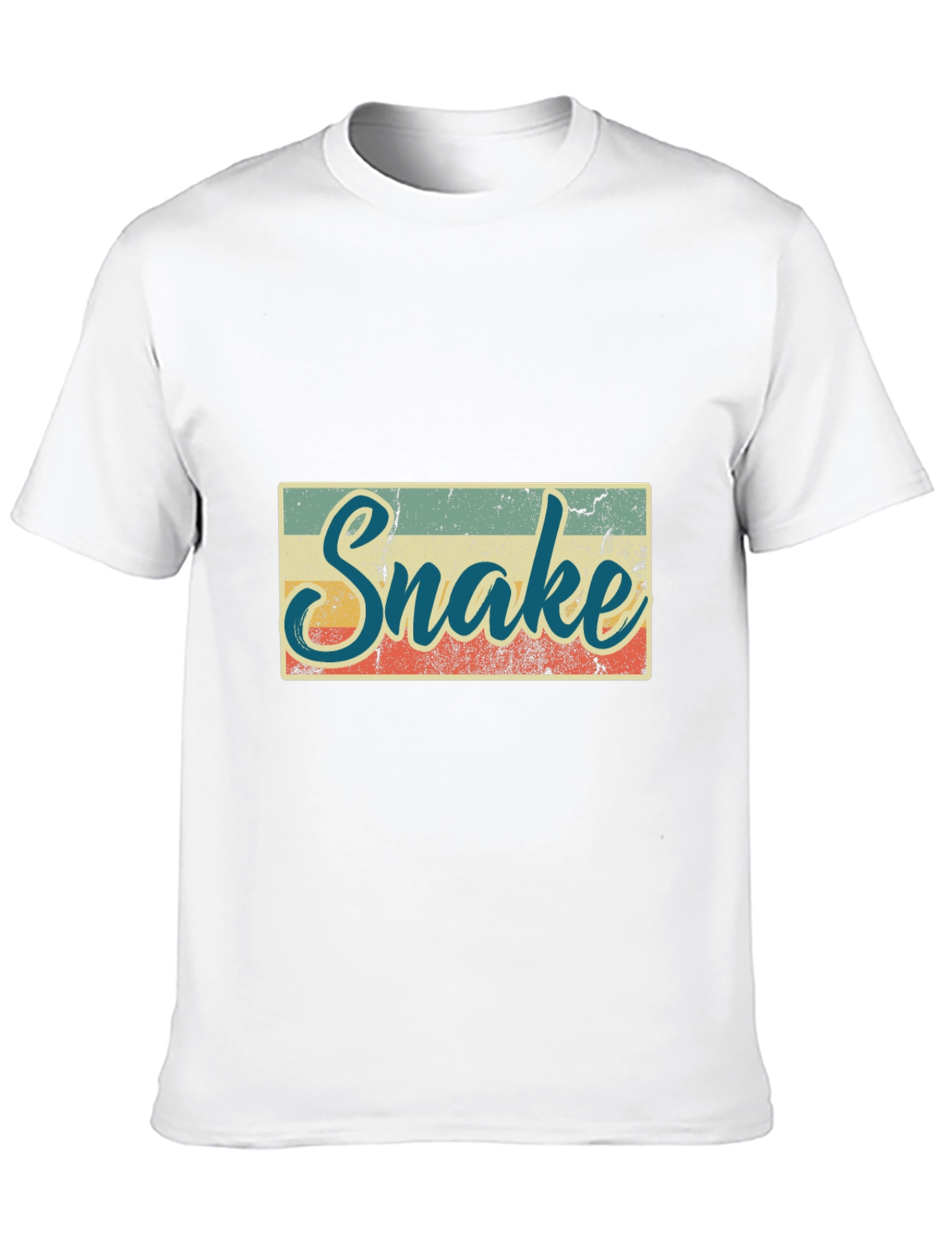 Black Vintage Snake T-Shirt - Retro Style Animal Tee view 10