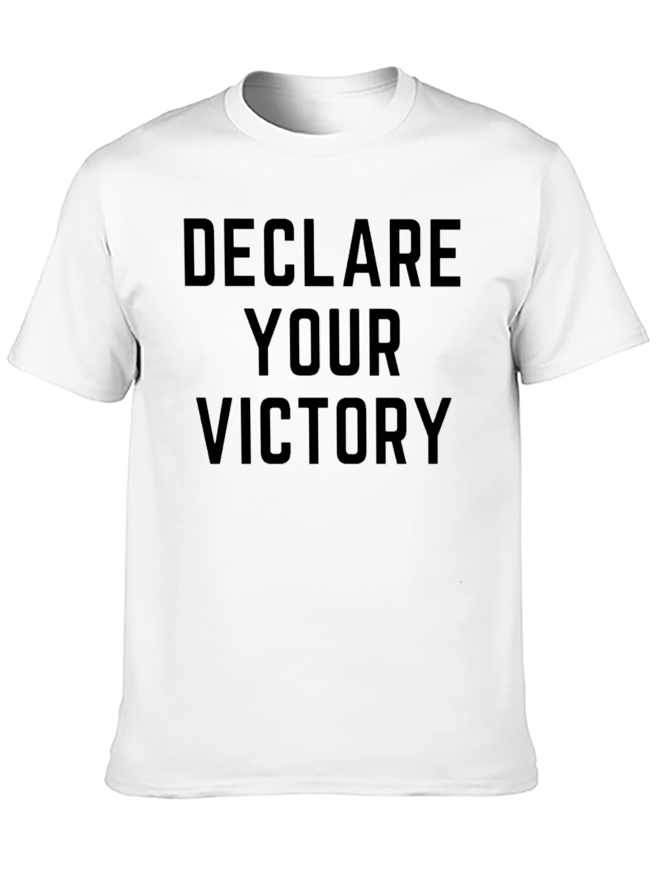 Black Declare Your Victory Graphic Tee - Black view 10