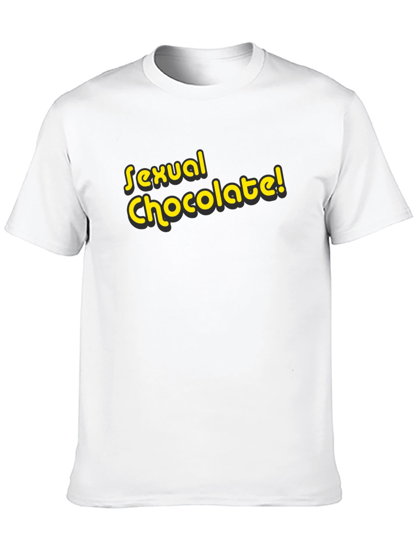 Black Sexual Chocolate Black Graphic T-Shirt view 10