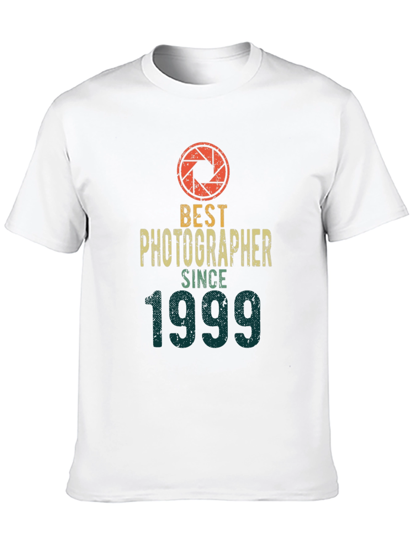 Black Best Photographer Since 1999 Graphic T-Shirt view 10