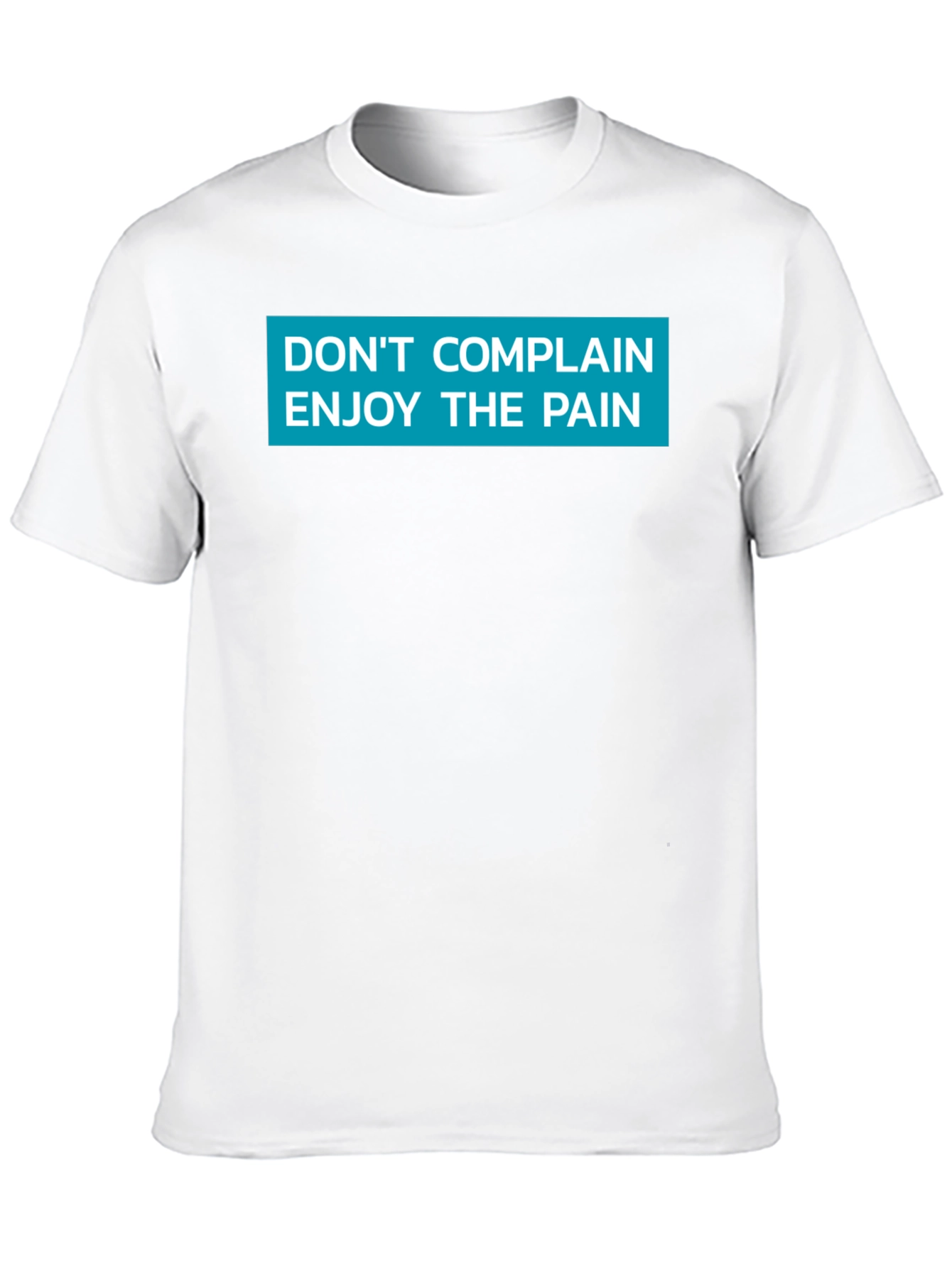 Black Don't Complain Enjoy the Pain Graphic Tee view 10