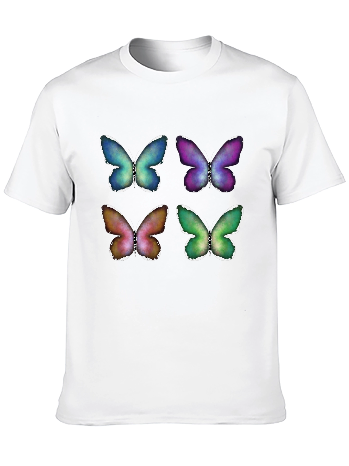Black Butterfly T-Shirt: Colorful, Stylish, and Unique Design view 10