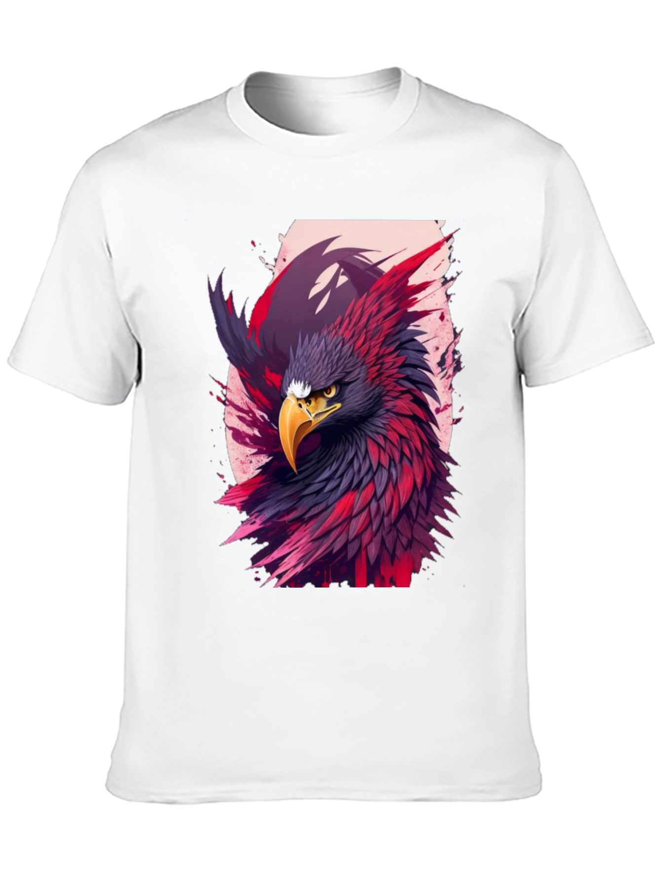 Black Eagle Graphic Black T-Shirt view 10