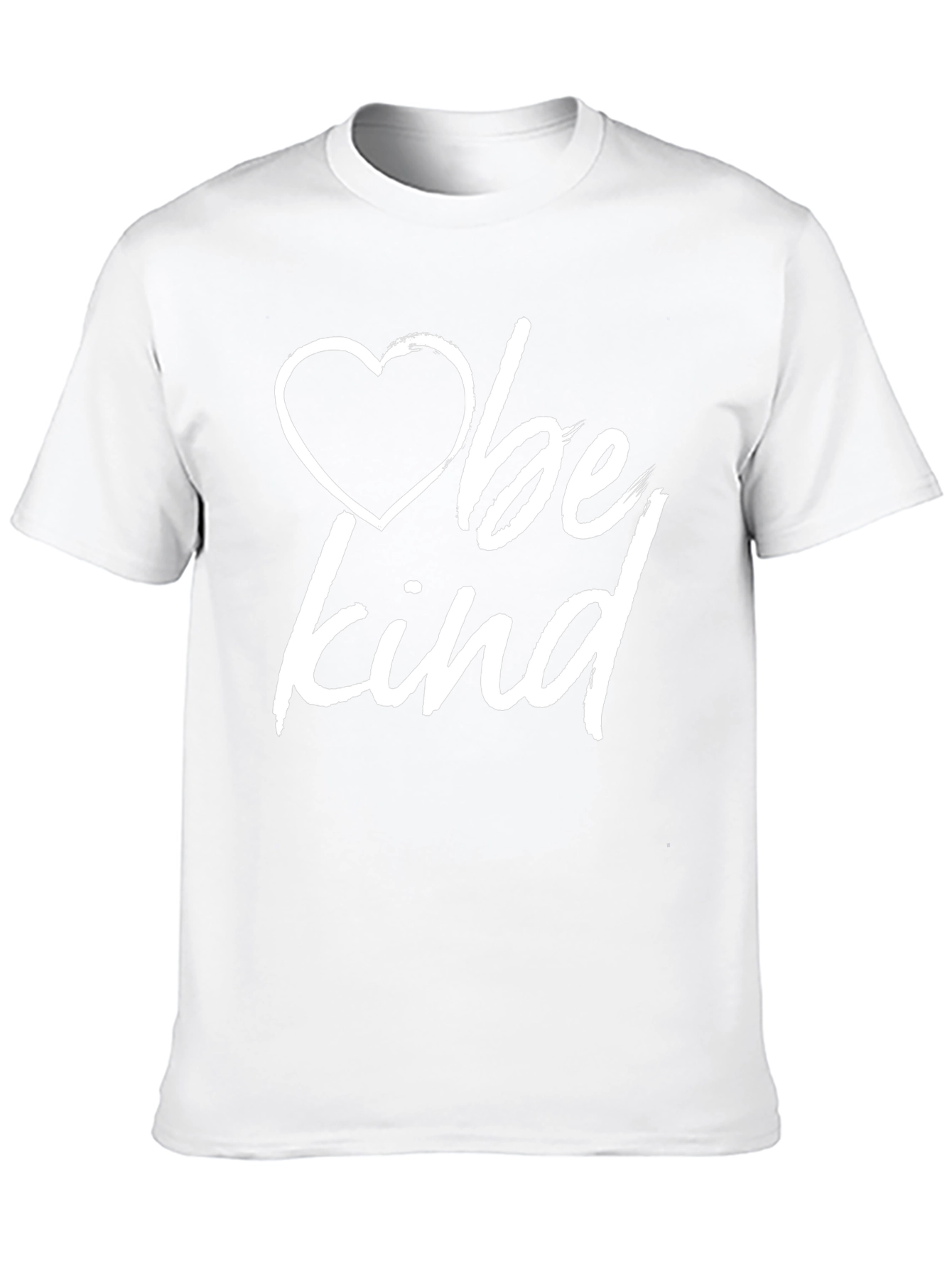 Black Be Kind Heart Graphic T-Shirt view 10
