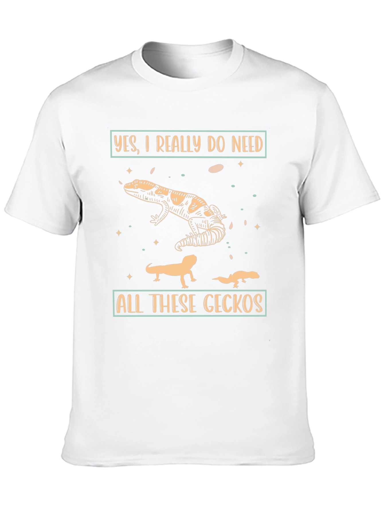 Black Gecko Lover T-Shirt - Funny Reptile Tee view 10