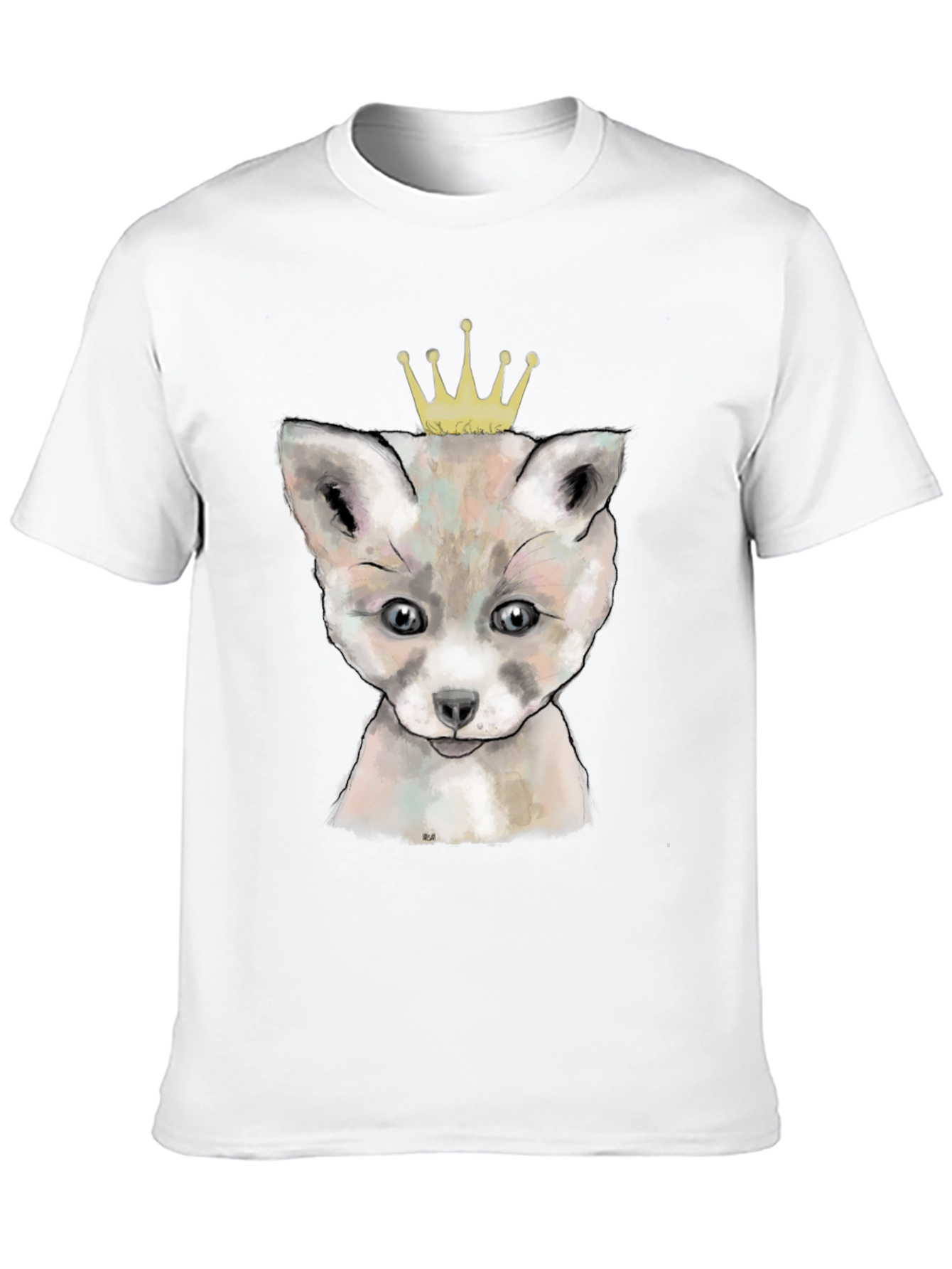 Black Fox Prince T-Shirt - Black view 10