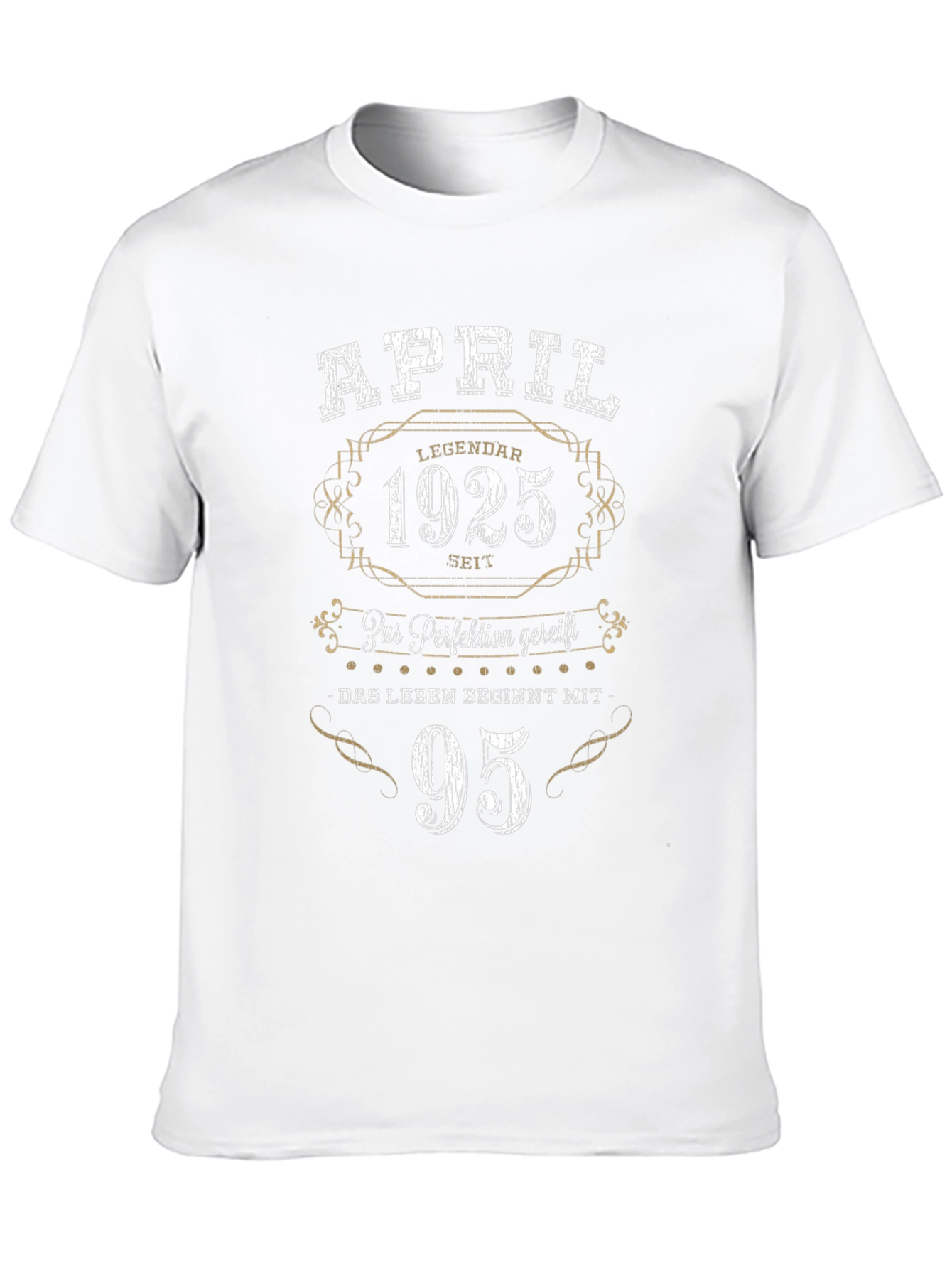 Black April 1925 T-Shirt - Legendary Since 1925 view 10