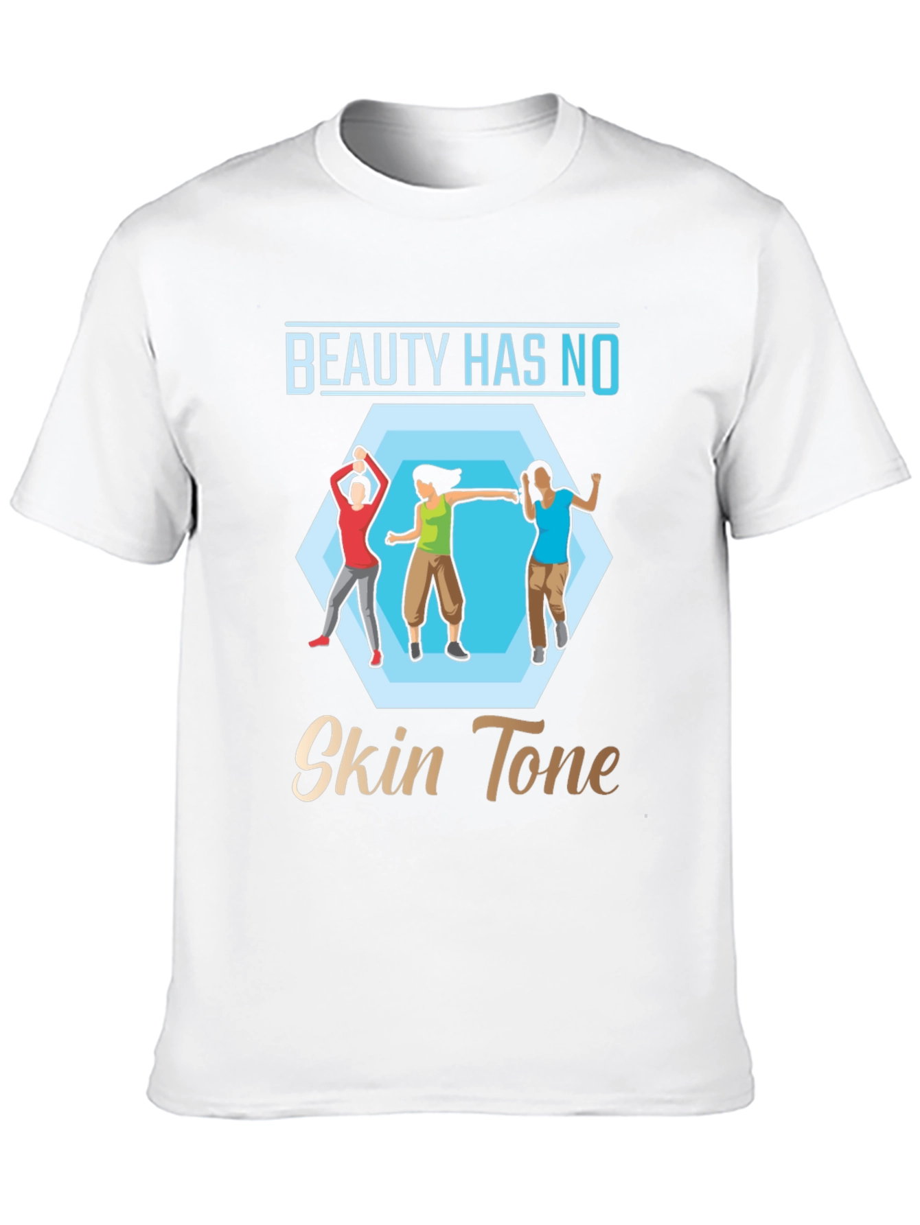Black Beauty Has No Skin Tone Graphic T-Shirt view 10