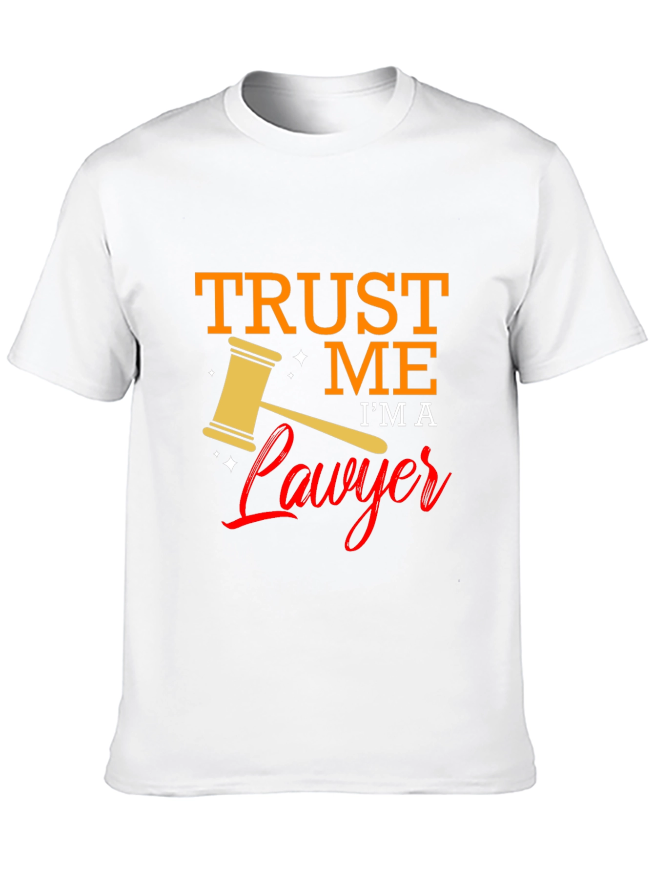 Black Trust Me I'm A Lawyer T-Shirt view 10
