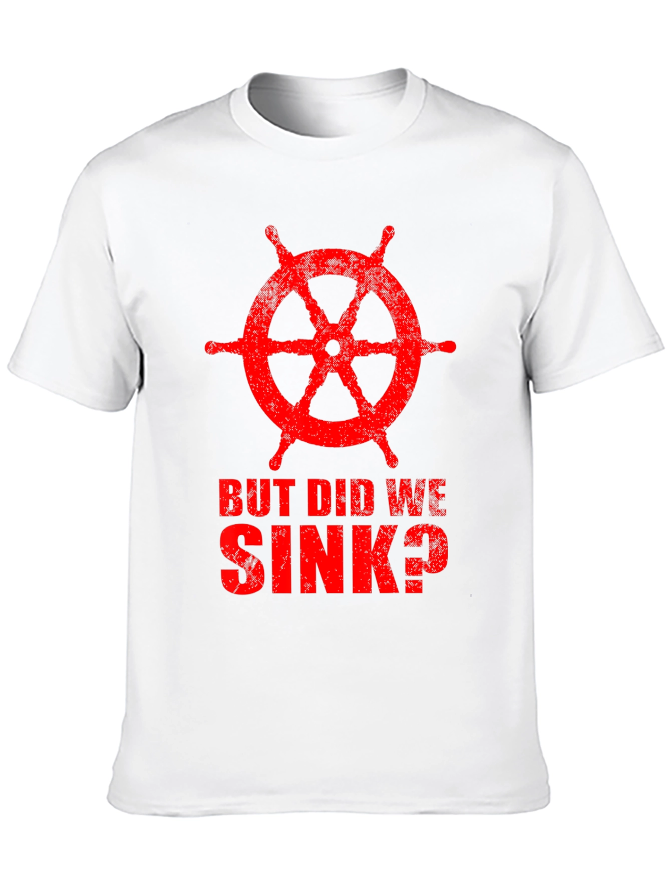Black But Did We Sink? Graphic Tee - Nautical T-Shirt view 10
