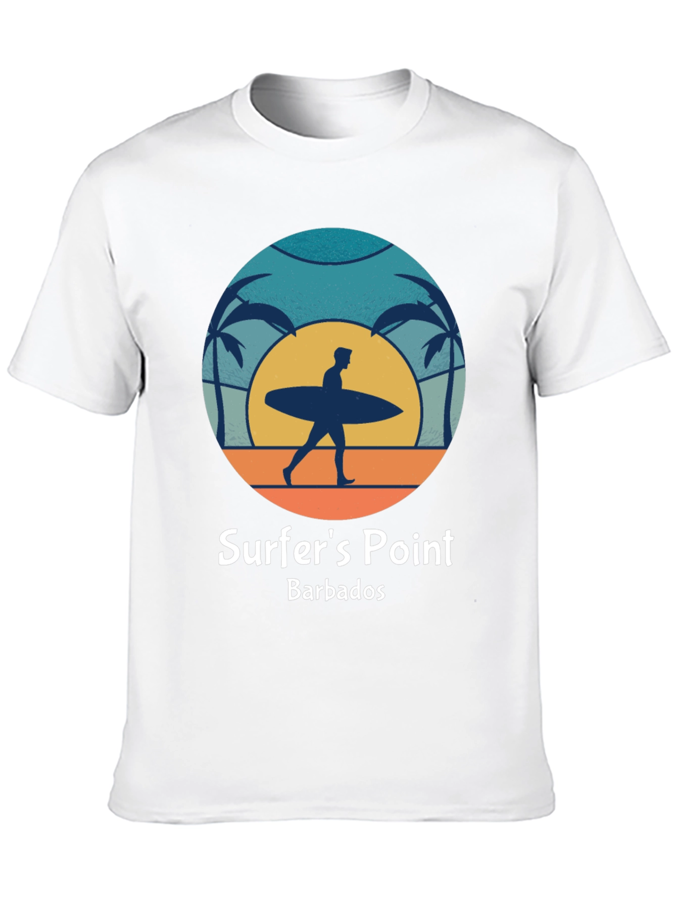 Surfer's Point Barbados Graphic Tee - 10