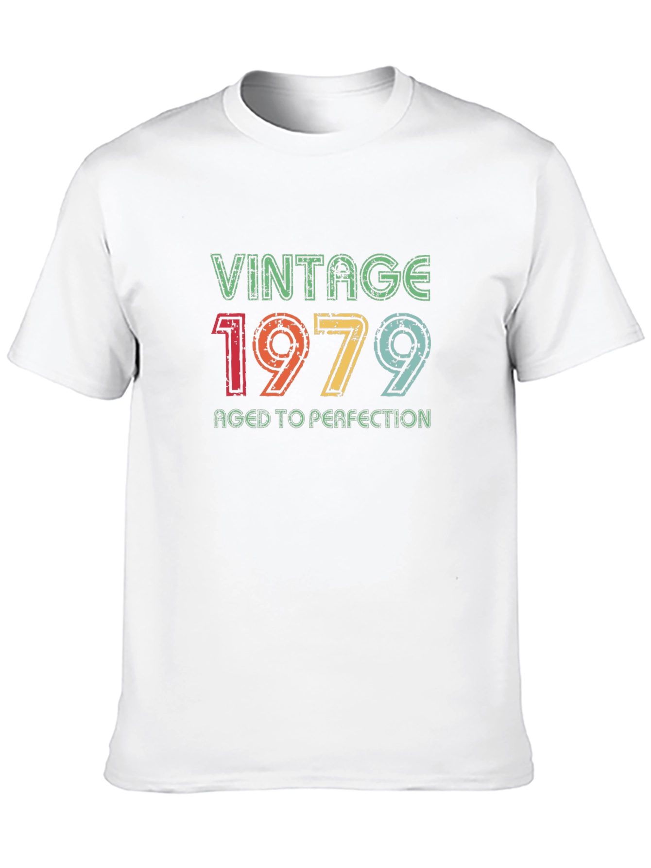 Black Vintage 1979 Aged to Perfection T-Shirt view 10