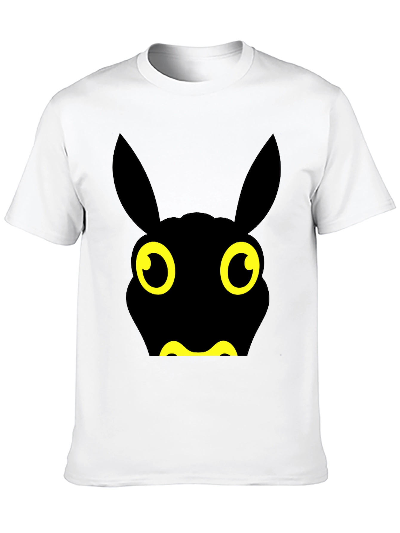 Black Fun Black Cartoon Animal Graphic Tee view 10