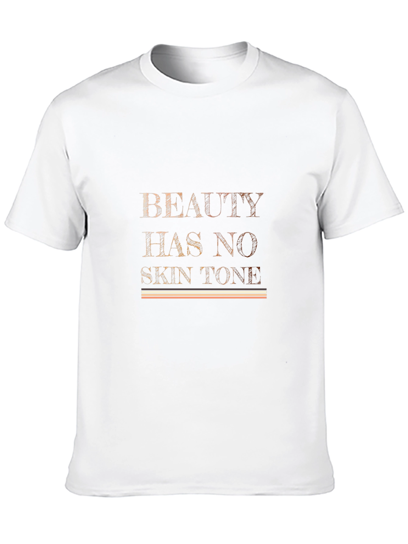 Black Beauty Has No Skin Tone Graphic T-Shirt view 10