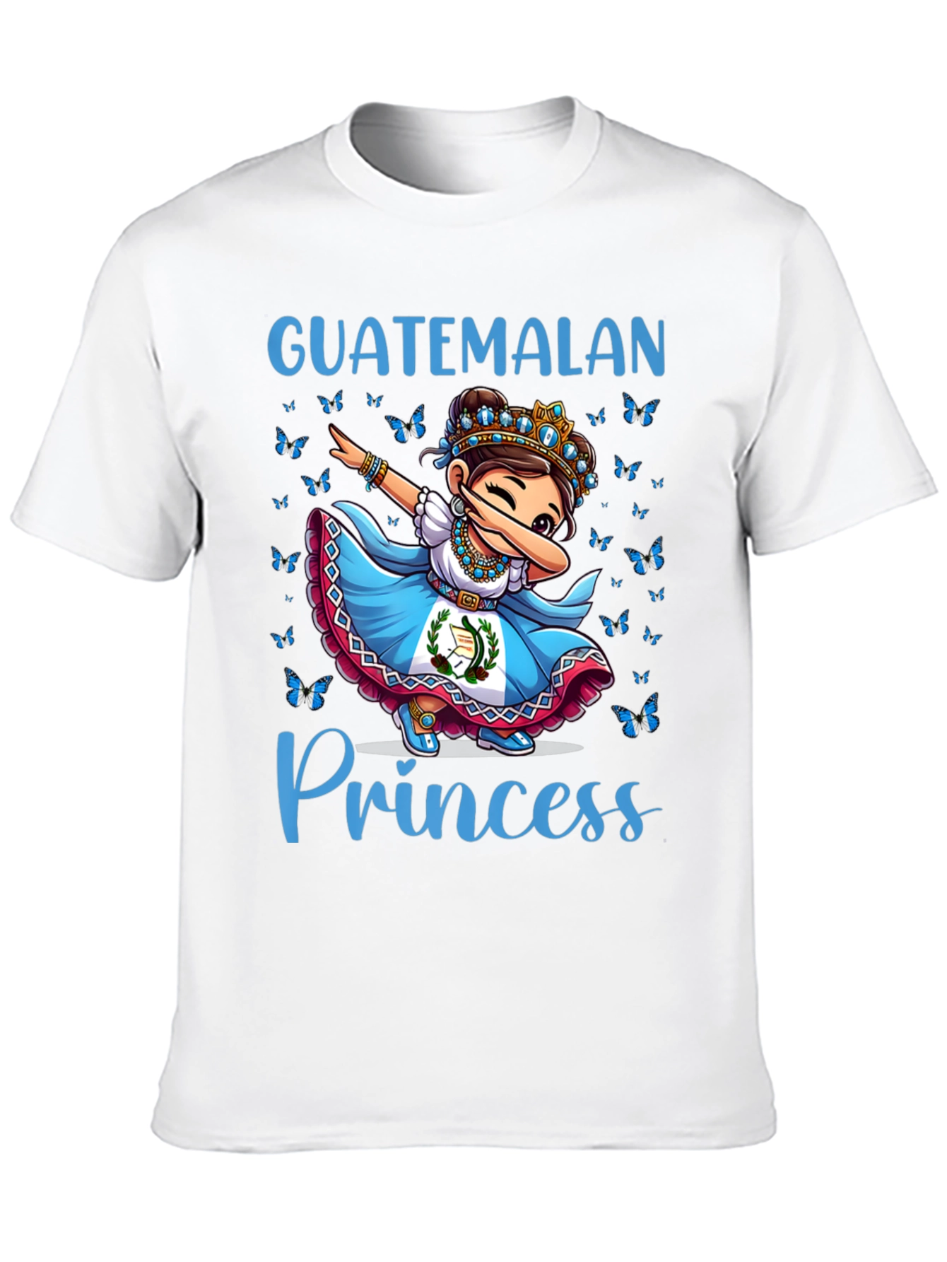 Black Guatemalan Princess T-Shirt view 10