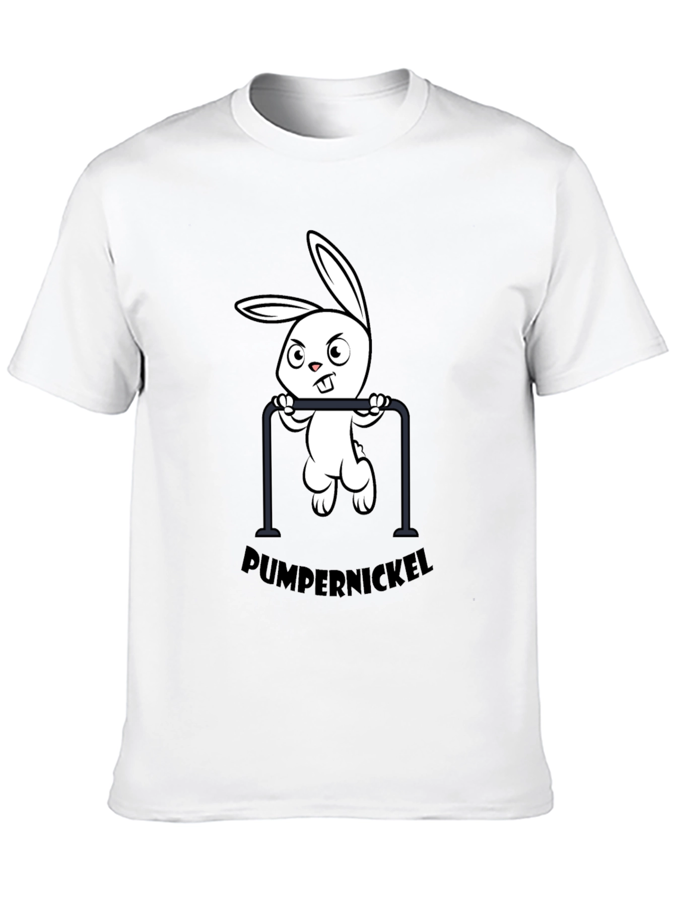 Black Pumpernickel Bunny Pull-Up T-Shirt view 10