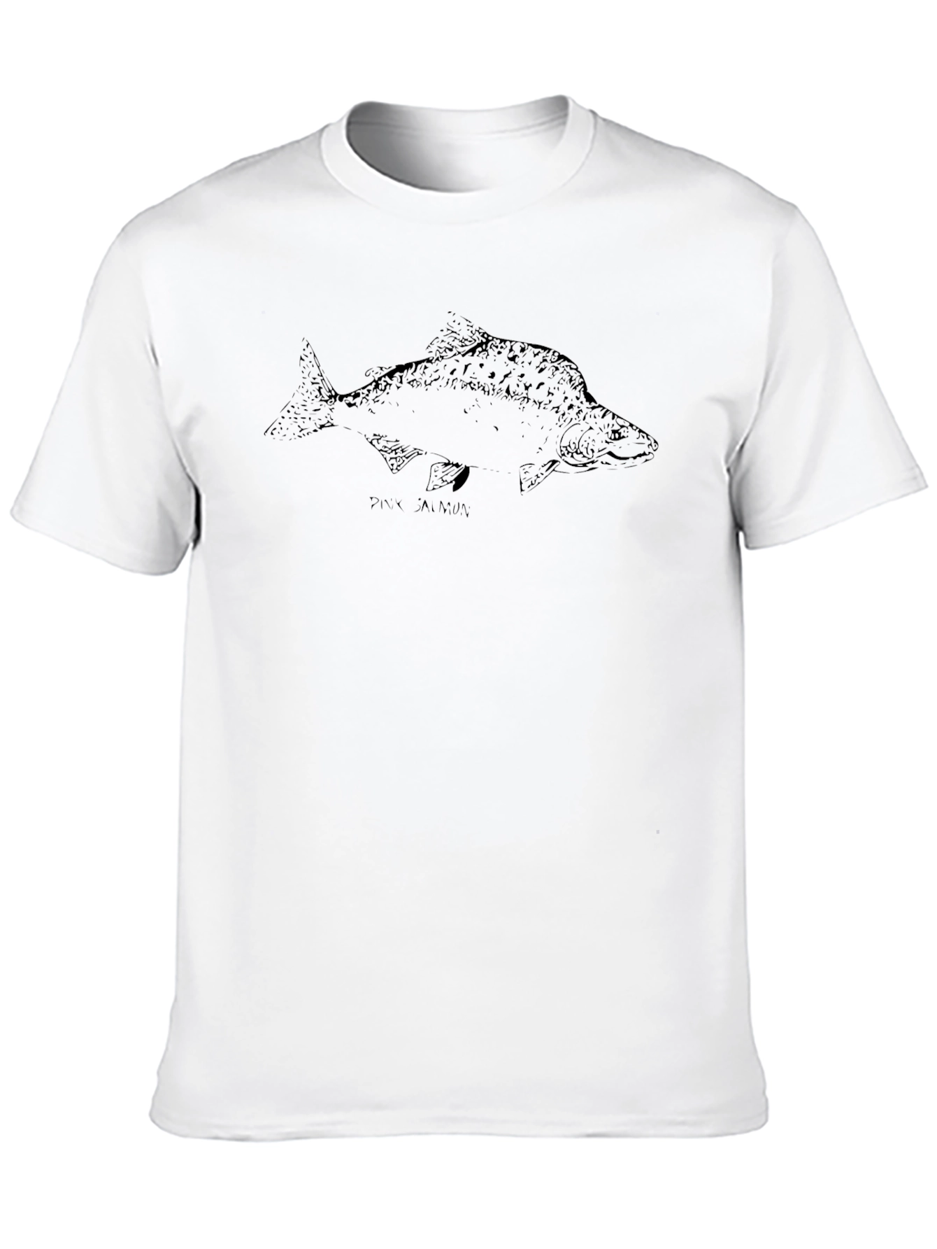 Black Black Fish Graphic Tee - Soft Cotton Blend view 10