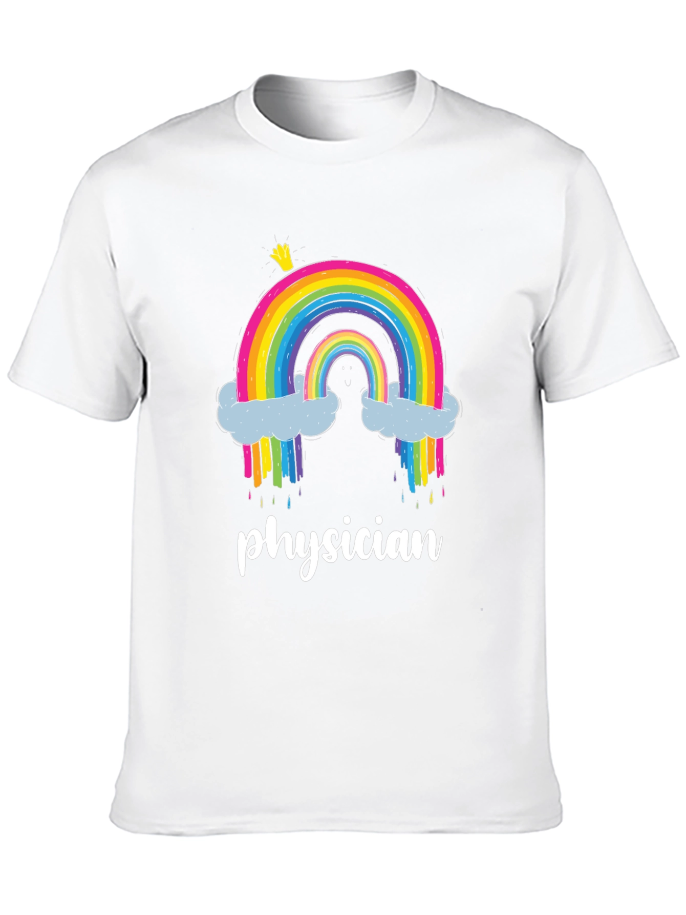 Black Rainbow Physician T-Shirt view 10