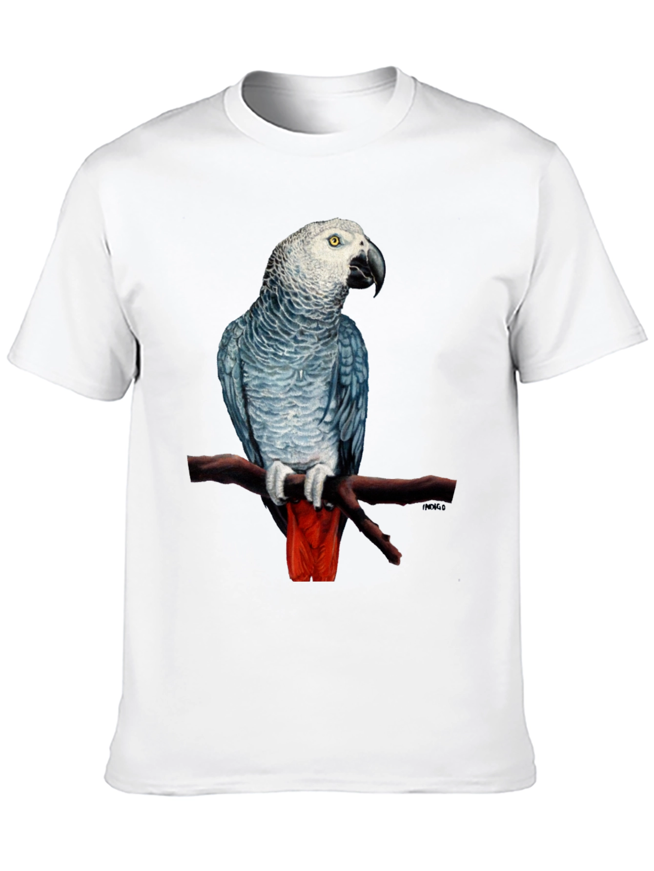 African Grey Parrot T-Shirt - 10