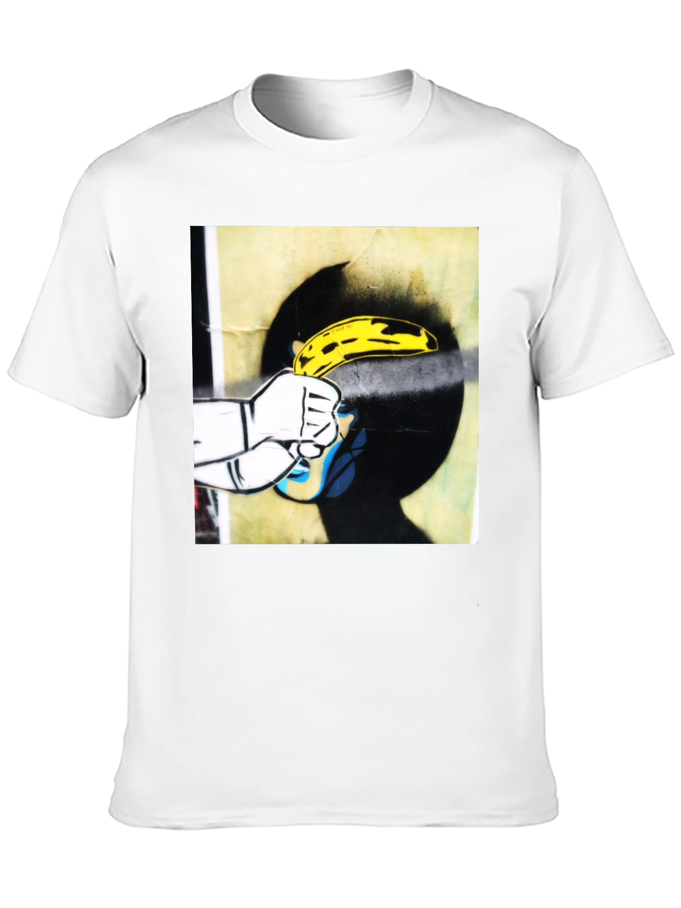 Black Banana Gun T-Shirt - Pop Art Graphic Tee view 10
