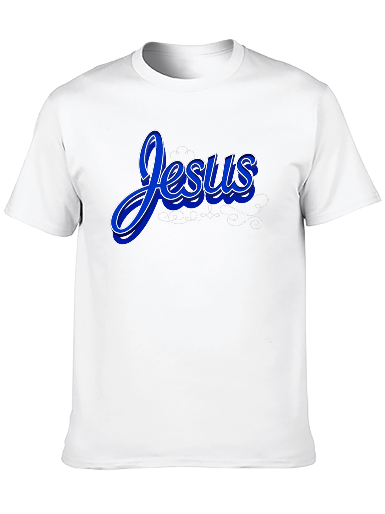 Black Jesus Graphic T-Shirt - Stylish Christian Apparel view 10