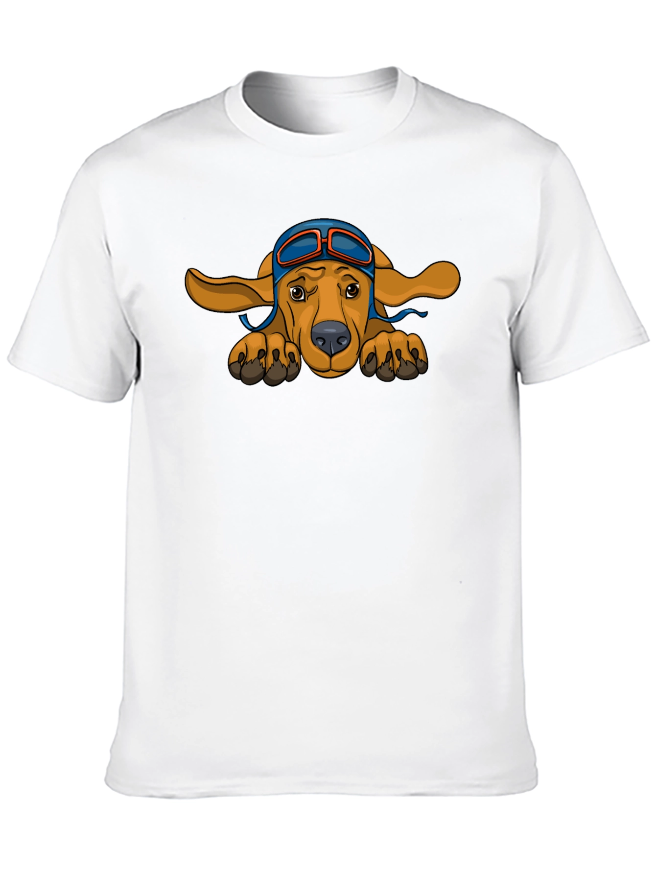 Black Pilot Dog Graphic T-Shirt - Cute & Stylish view 10