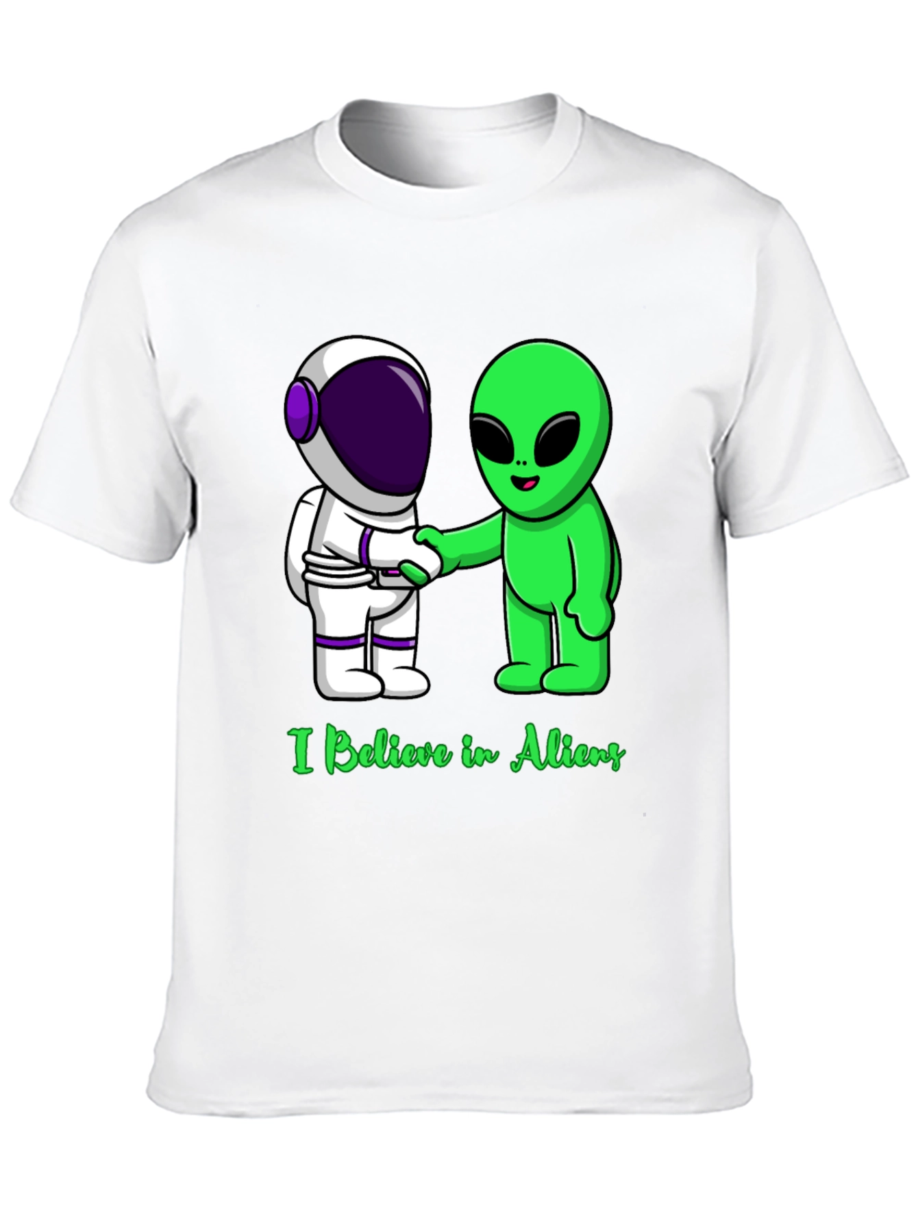 I Believe in Aliens Graphic T-Shirt - 10