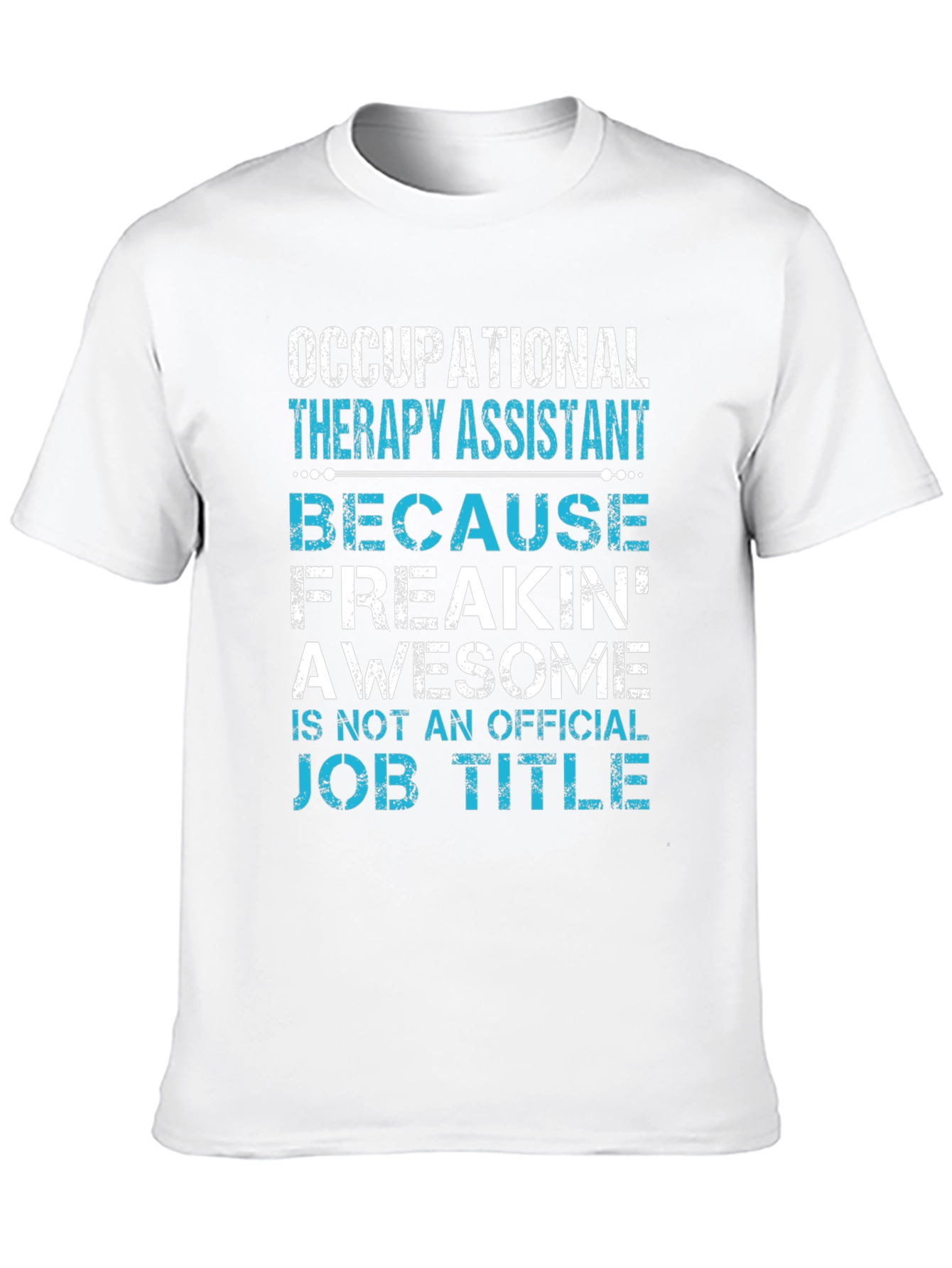 Black Occupational Therapy Assistant Awesome Job Tee view 10