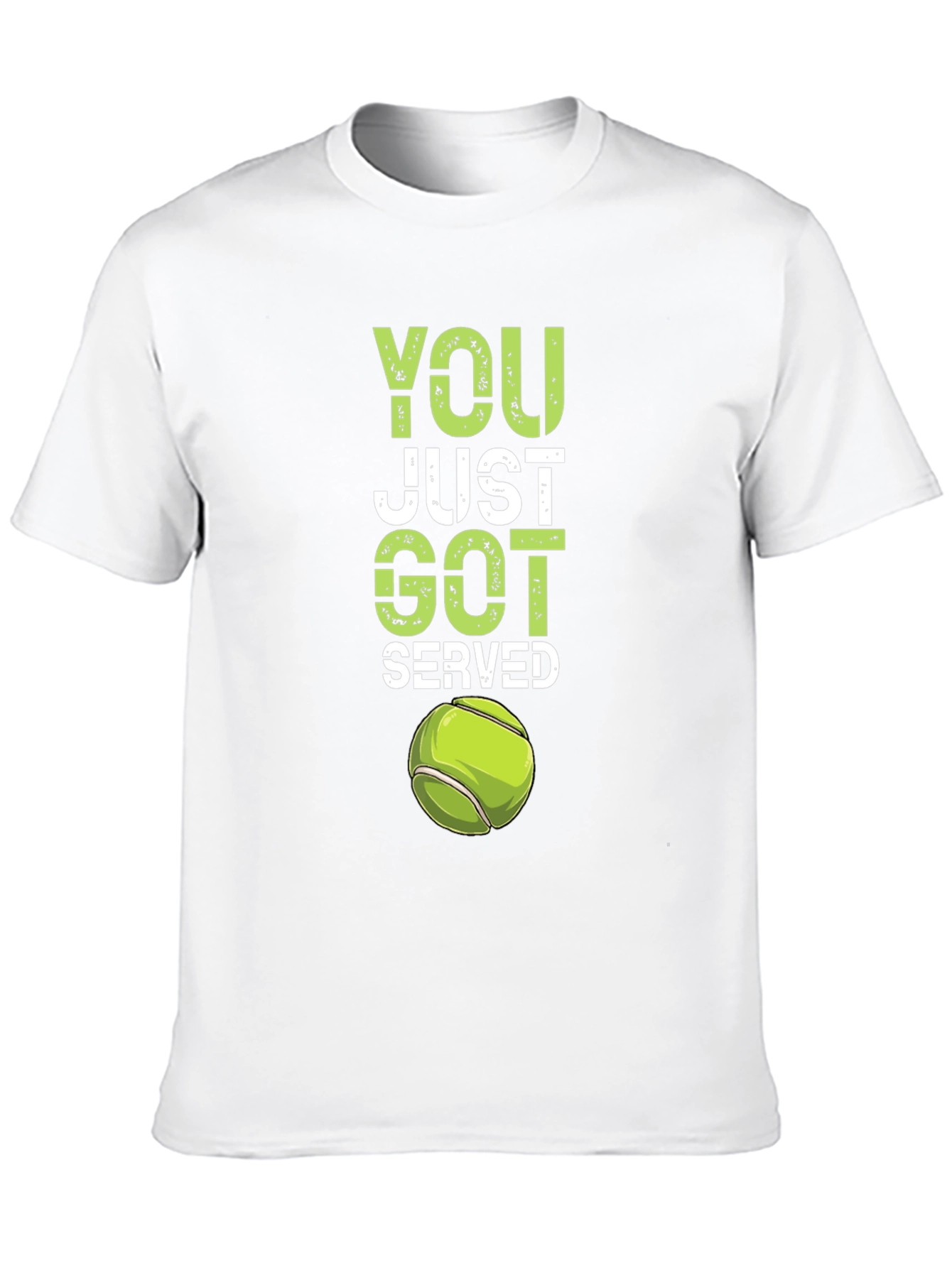 Black You Just Got Served Tennis T-Shirt view 10