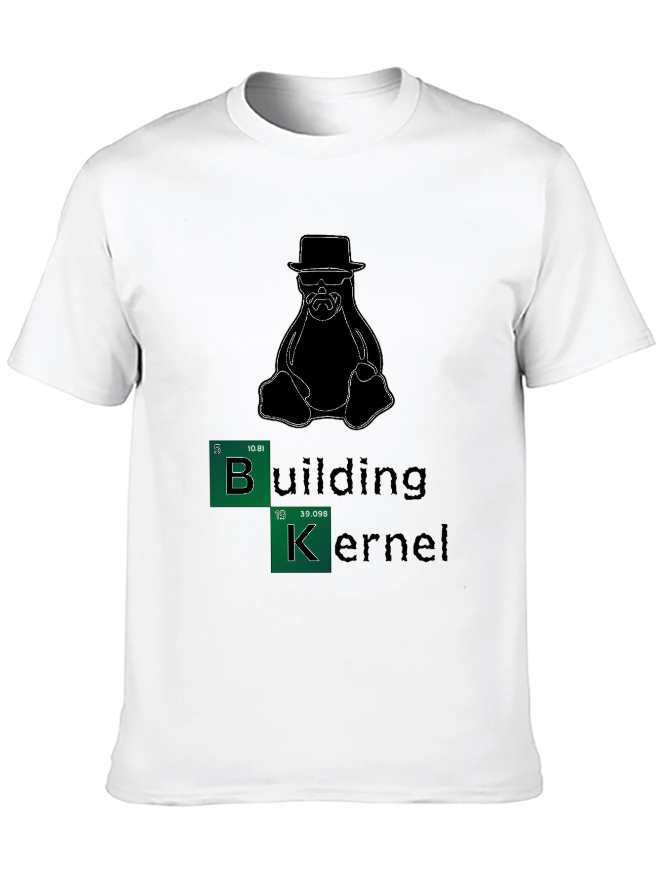 Black Building Kernel Breaking Bad Penguin T-Shirt view 10
