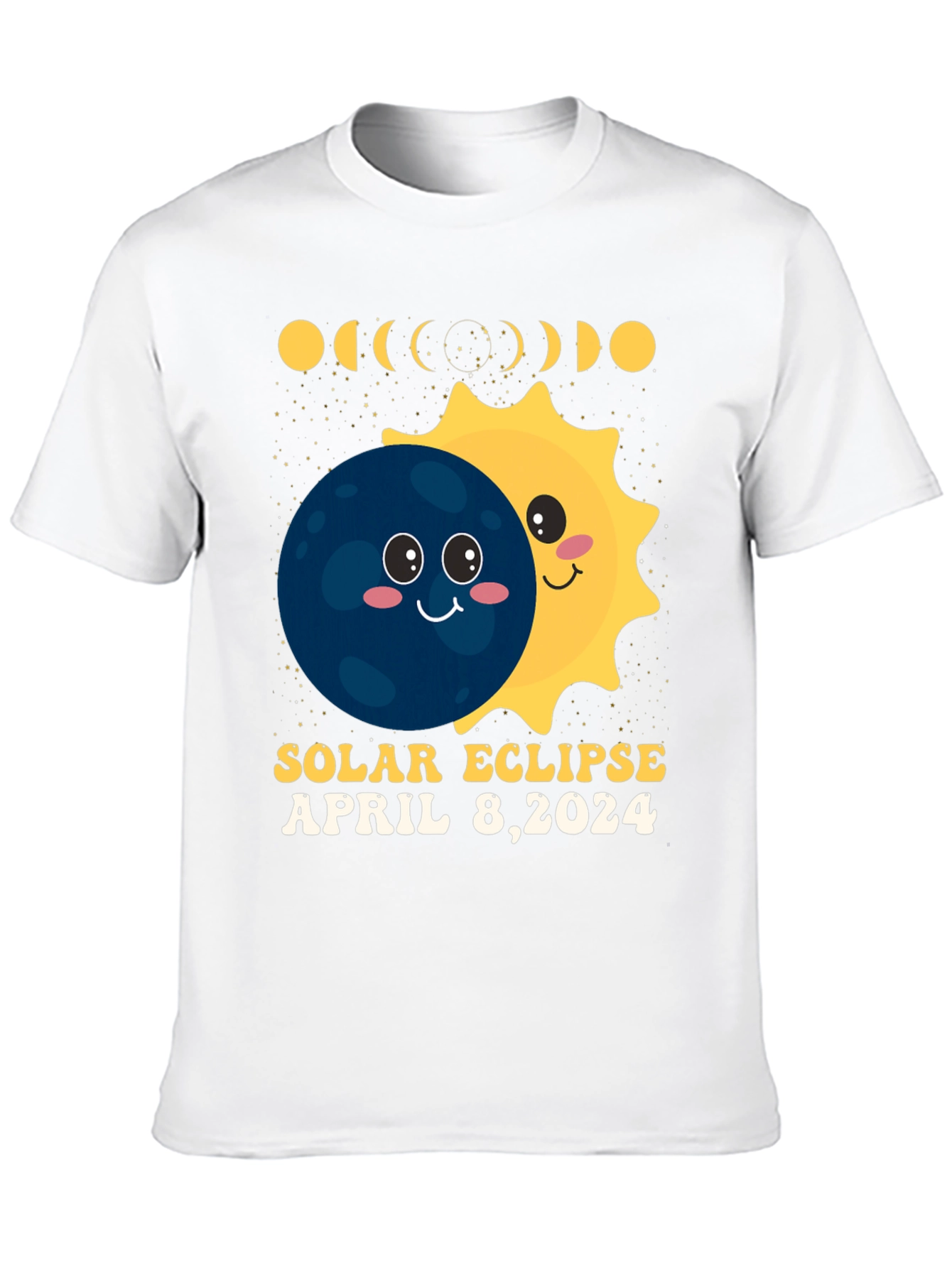 Black Solar Eclipse April 8, 2024 T-Shirt view 10