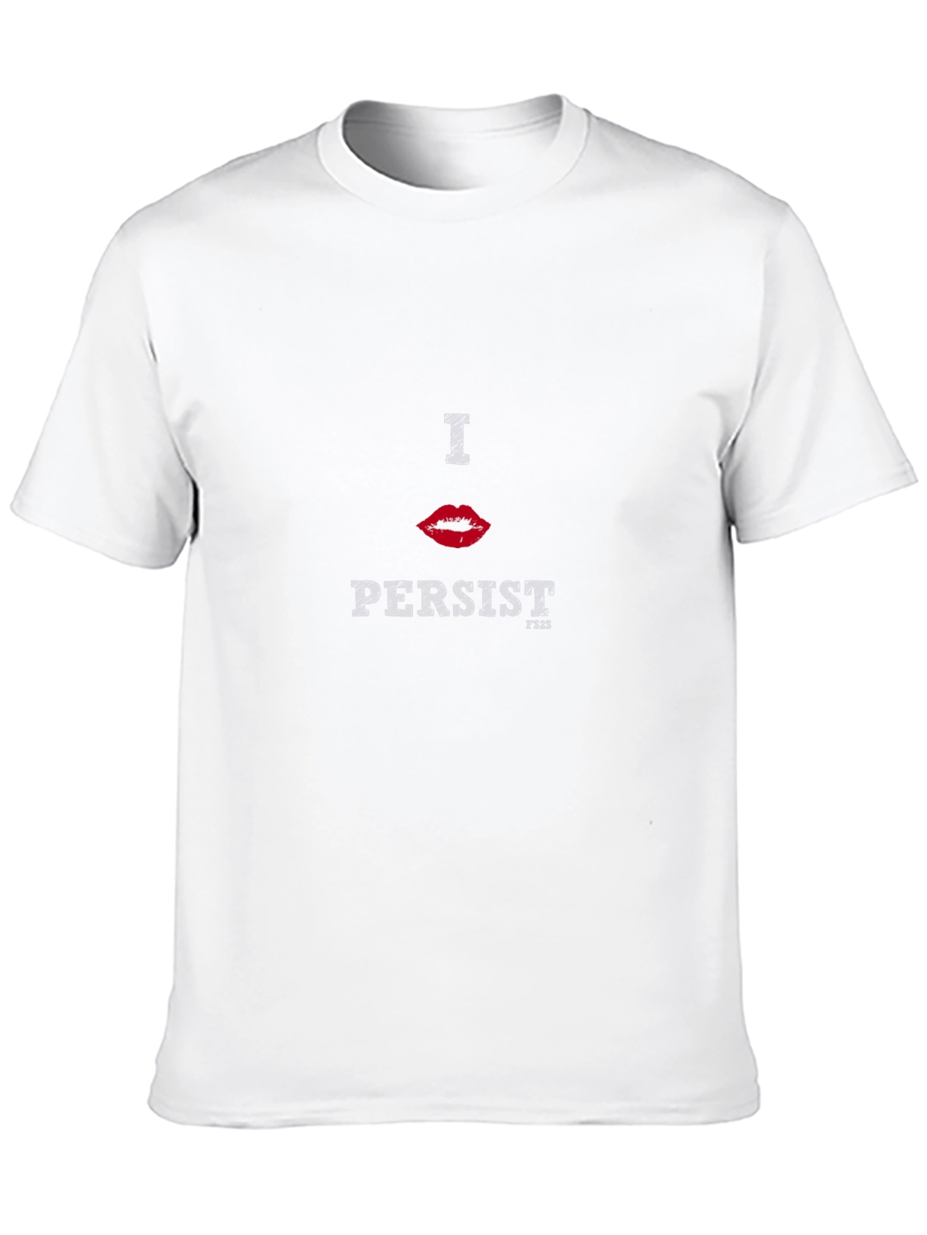 Black I Lips Persist T-Shirt - Statement Tee view 10