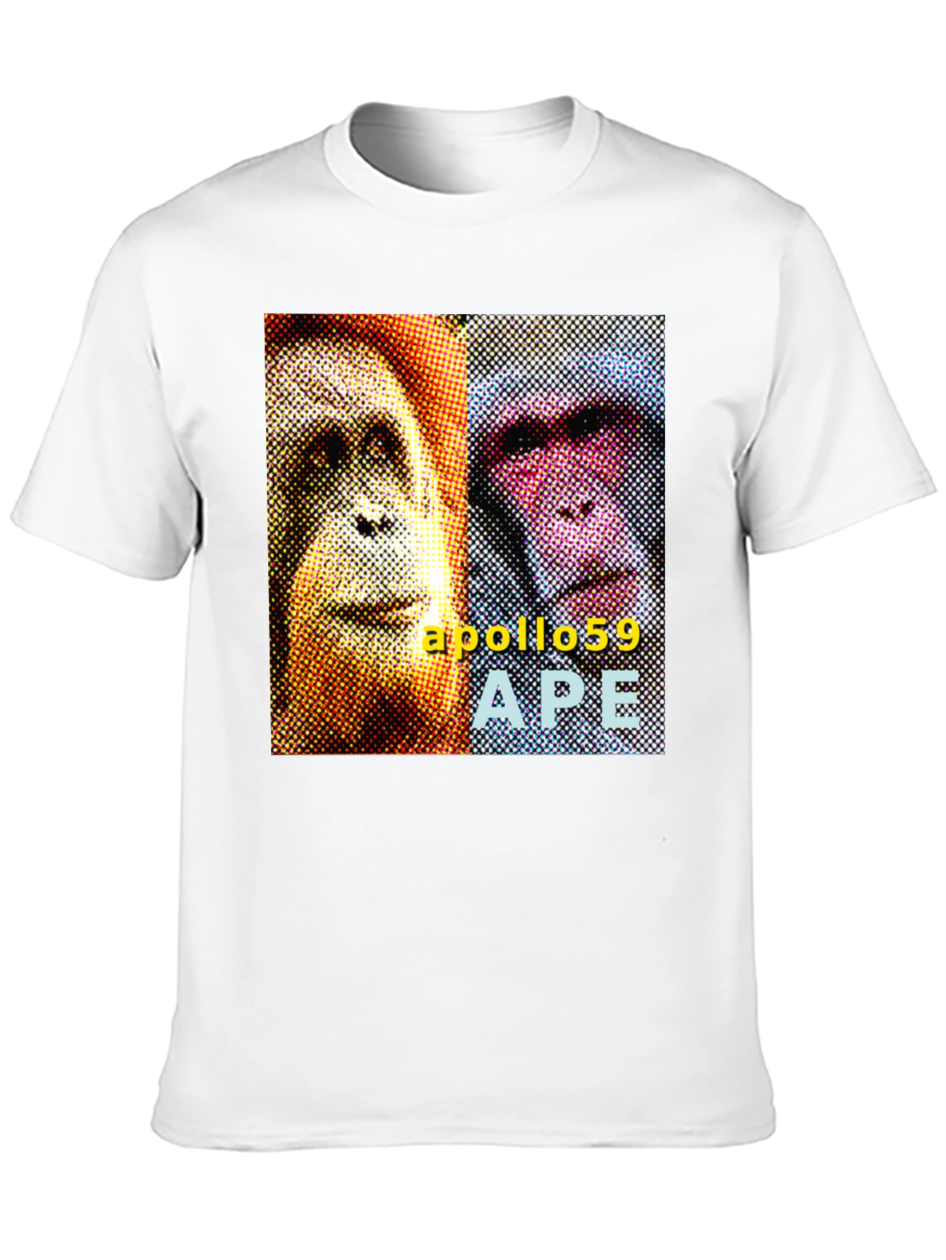 Black Apollo59 APE Graphic T-Shirt - Black view 10