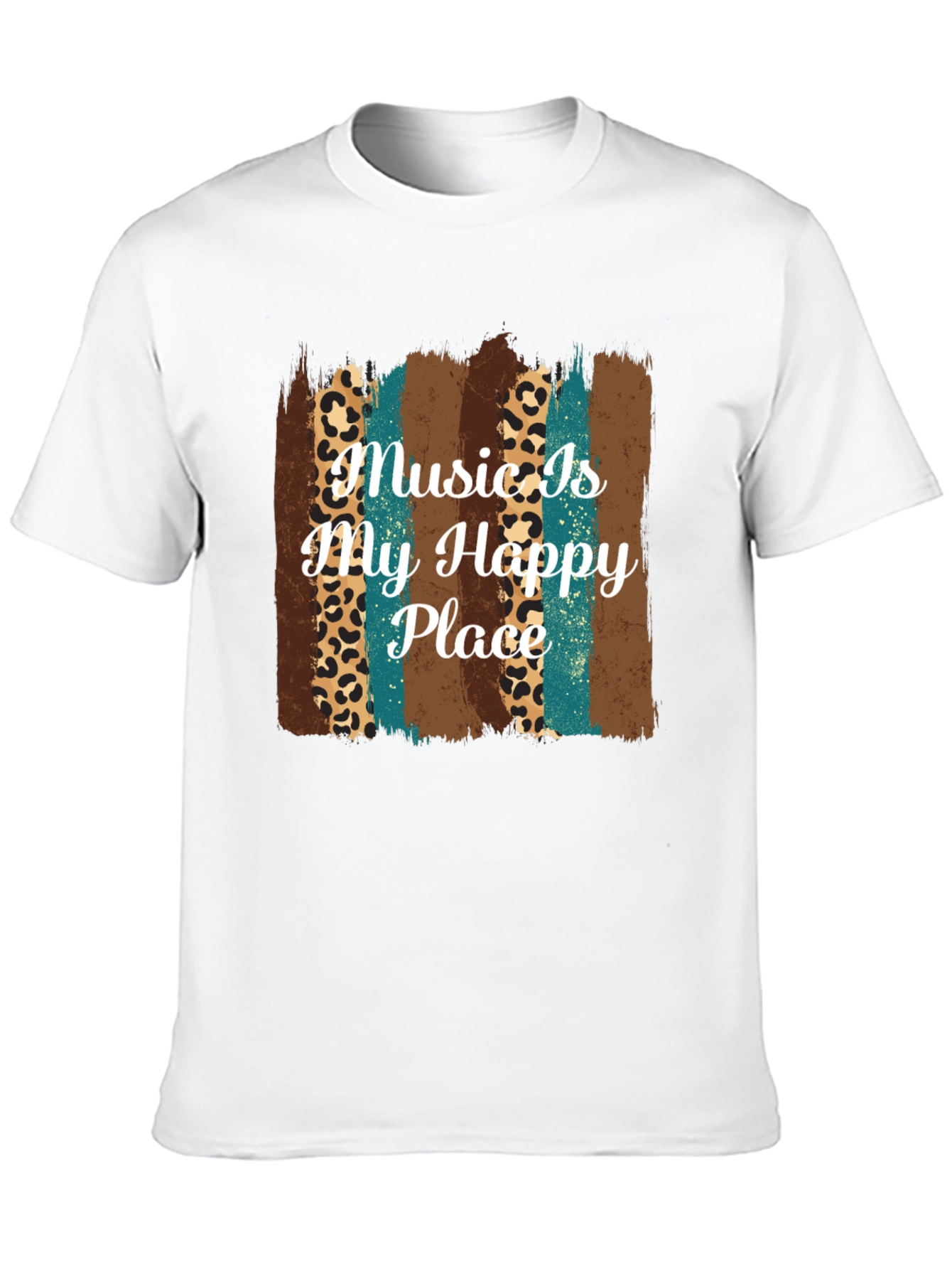 Black Music Is My Happy Place T-Shirt view 10