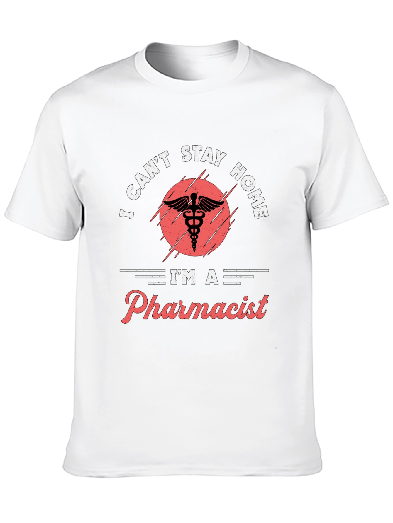 Black Pharmacist T-Shirt - I Can't Stay Home view 10
