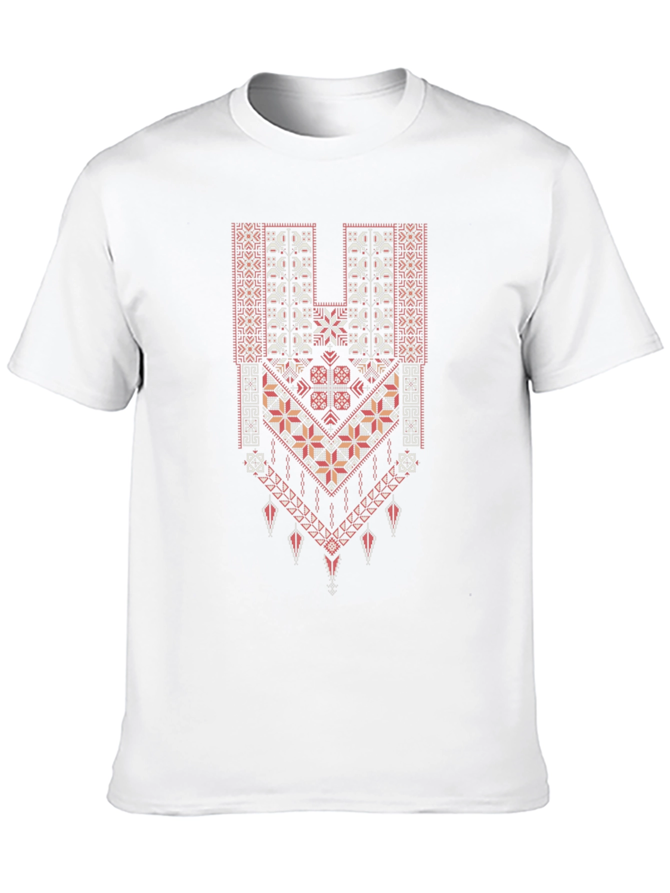 Black Embroidered Graphic Tee - Black view 10